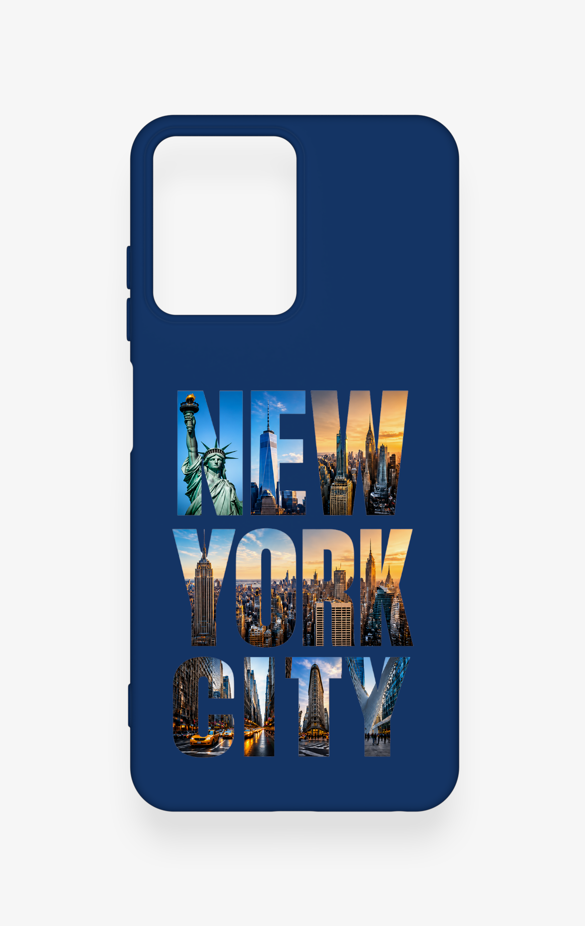Casper Via M40 Uyumlu New York City Desenli Silikon Kılıf
