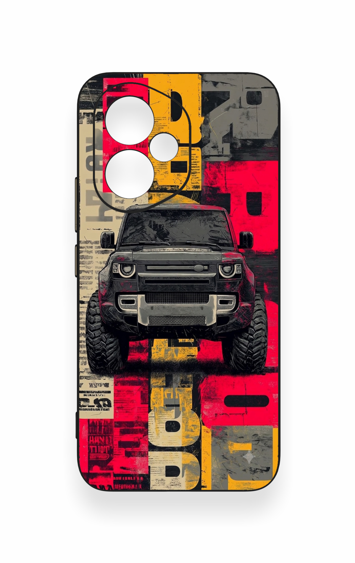 Honor 400 Uyumlu Defender Truck Desenli Silikon Kılıf
