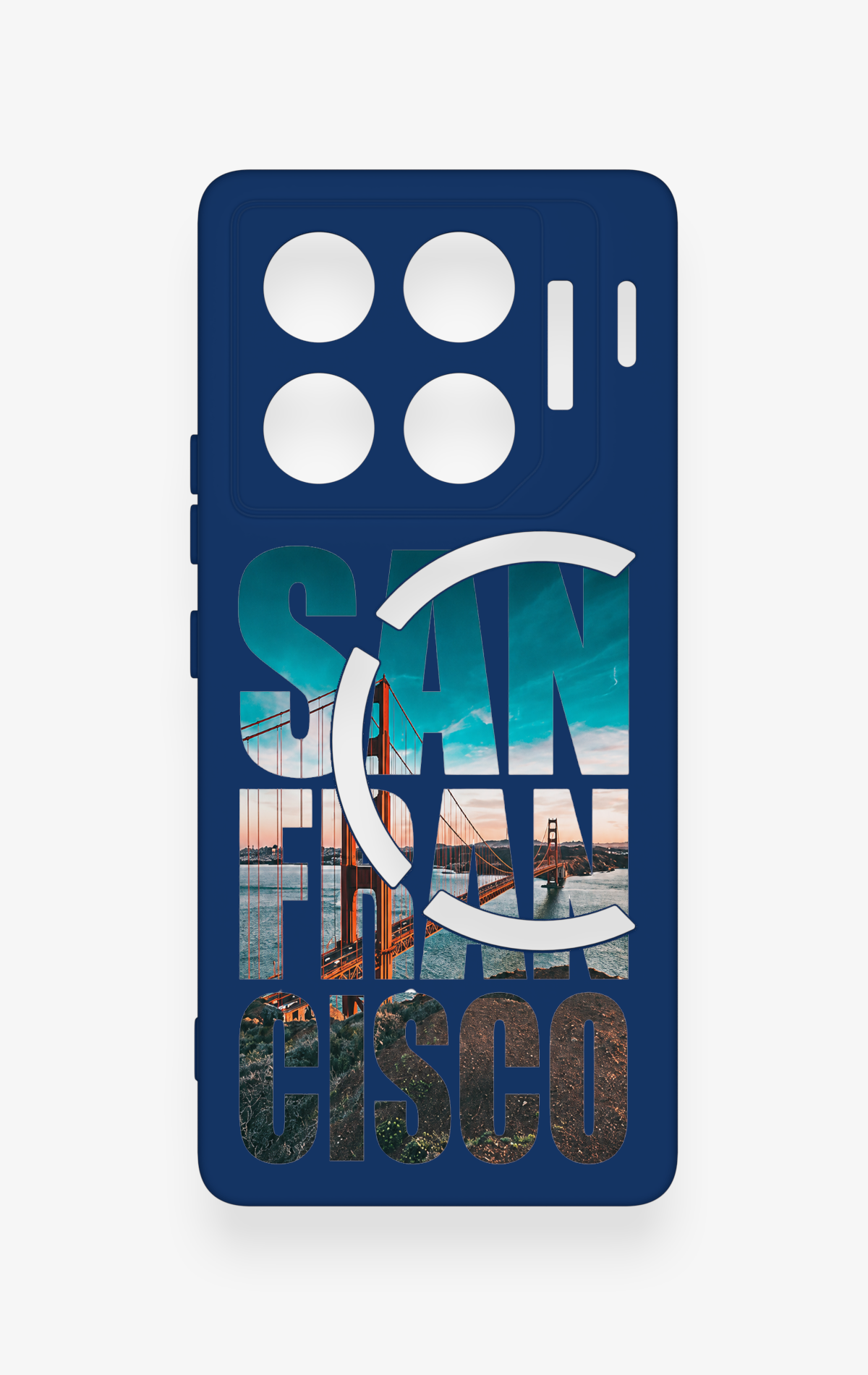 İnfinix Gt 20 Pro Uyumlu San Francisco Desenli Silikon Kılıf