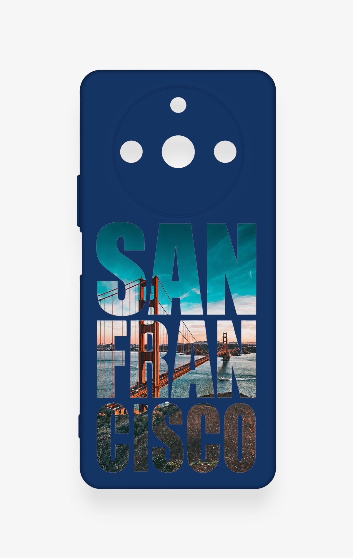 Realme 11 Pro Uyumlu San Francisco Desenli Silikon Kılıf