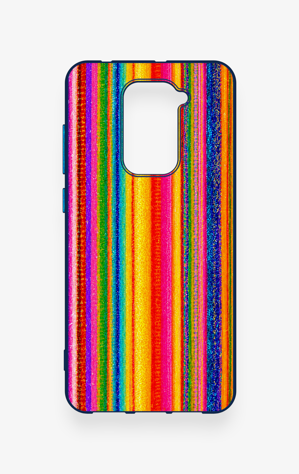 Redmi Note 9 Uyumlu Rengarenk Desenli Silikon Kılıf