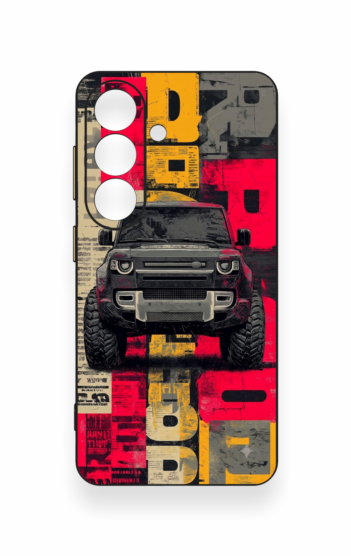 Samsung S26 Uyumlu Defender Truck Desenli Silikon Kılıf