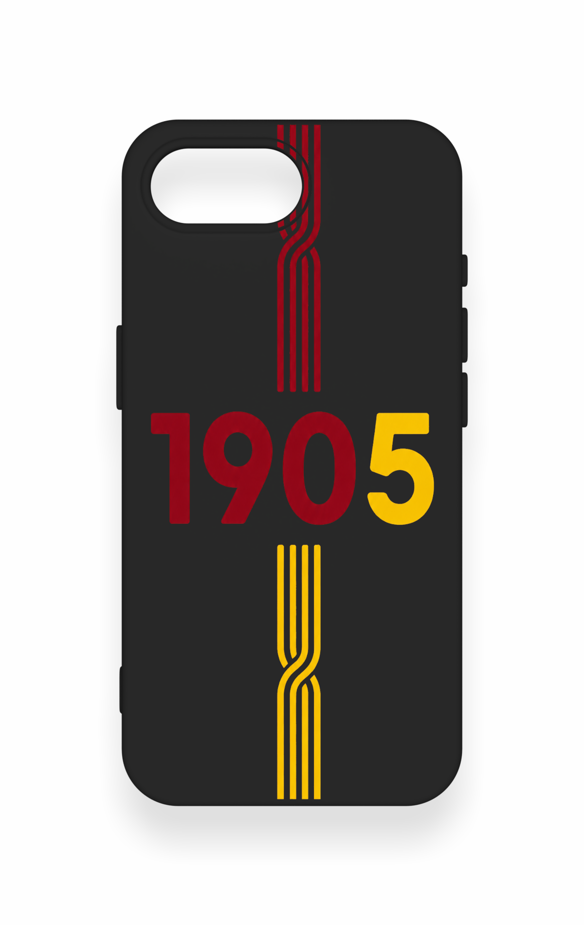 iPhone 16E Uyumlu 1905 Kemer Desenli Silikon Kılıf