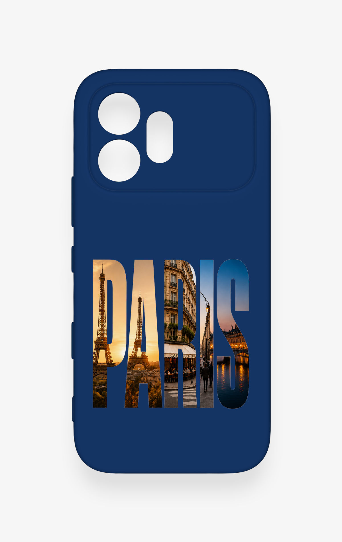 Honor 600 Uyumlu Paris Desenli Silikon Kılıf