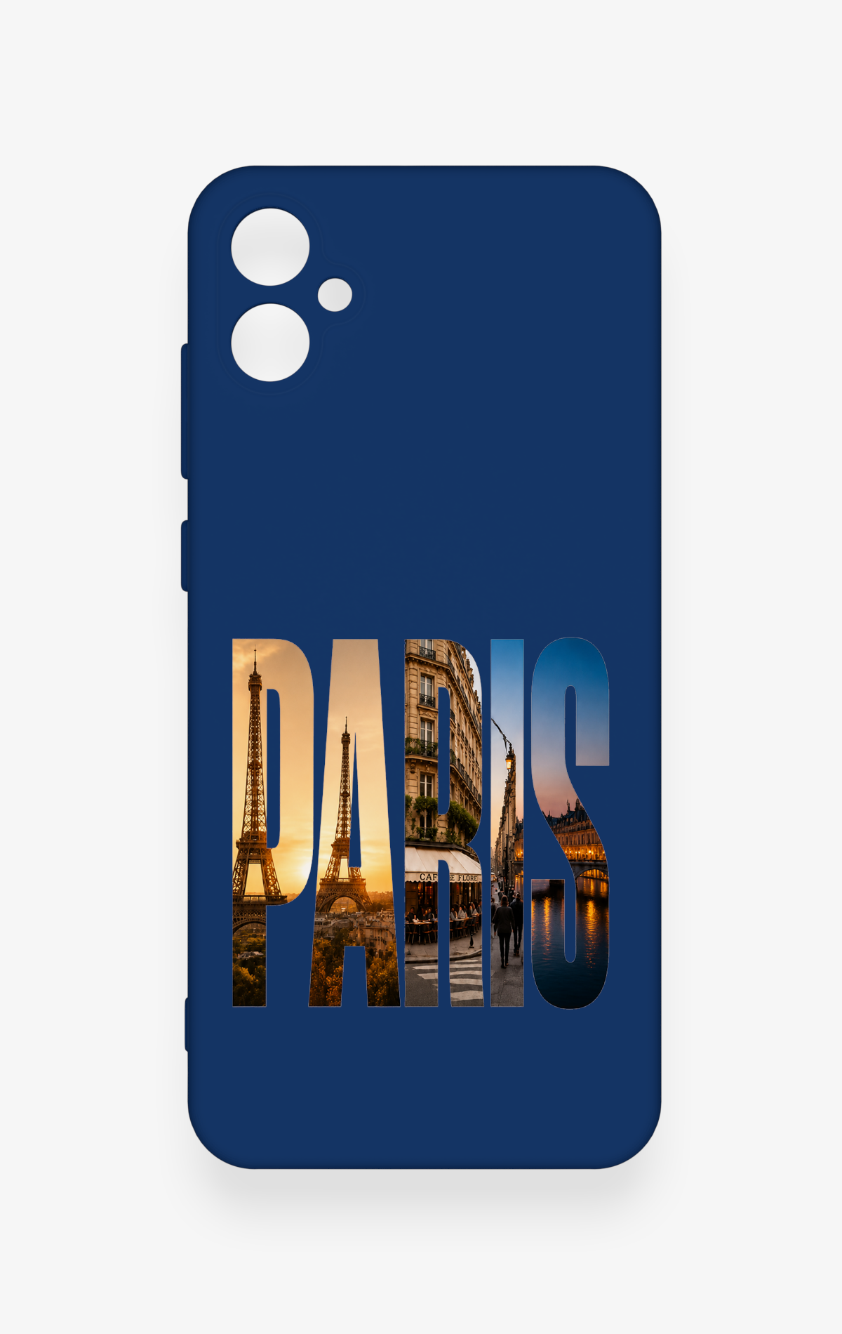Samsung A05 Uyumlu Paris Desenli Silikon Kılıf