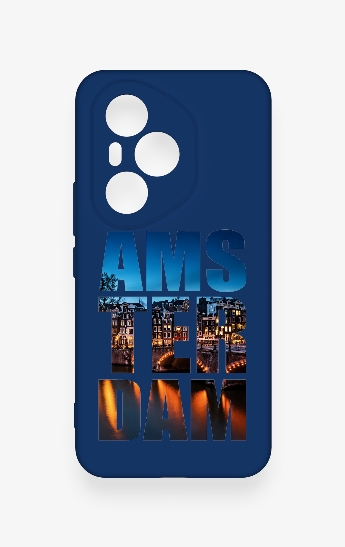 Honor 400 Pro Uyumlu Amsterdam Desenli Silikon Kılıf