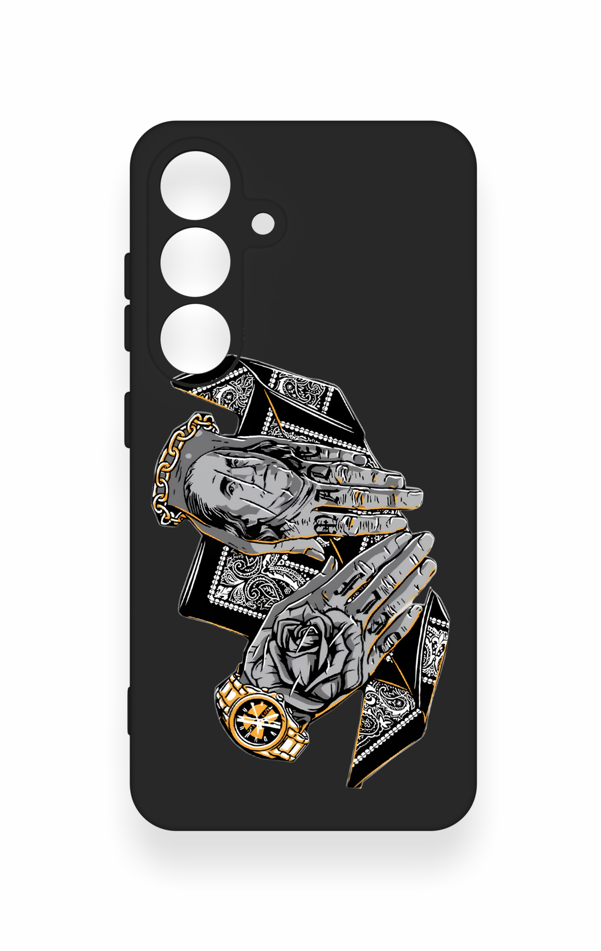 Samsung S25 Uyumlu Self Made Desenli Silikon Kılıf