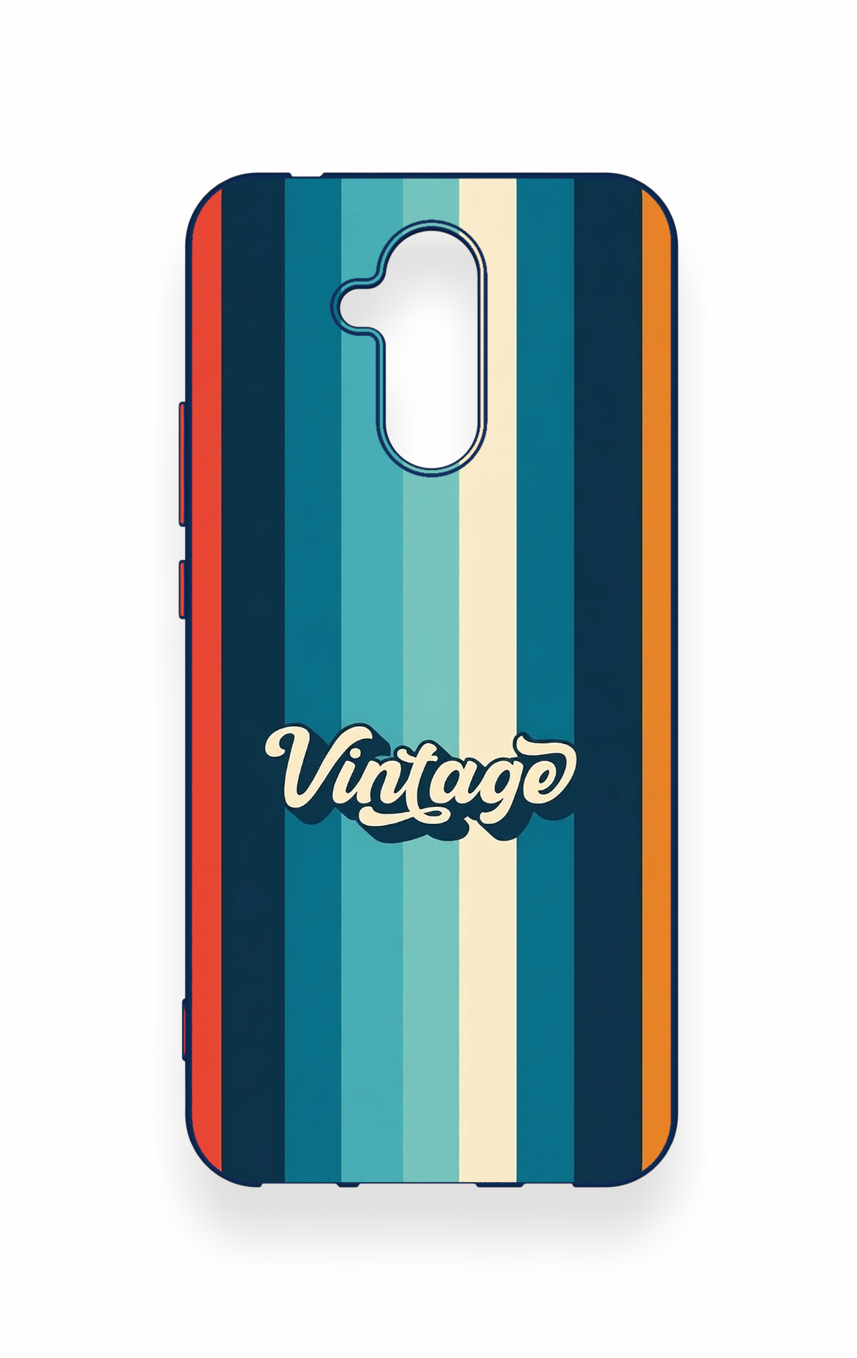 Huawei Mate 20 Lite Uyumlu Vintage Desenli Silikon Kılıf