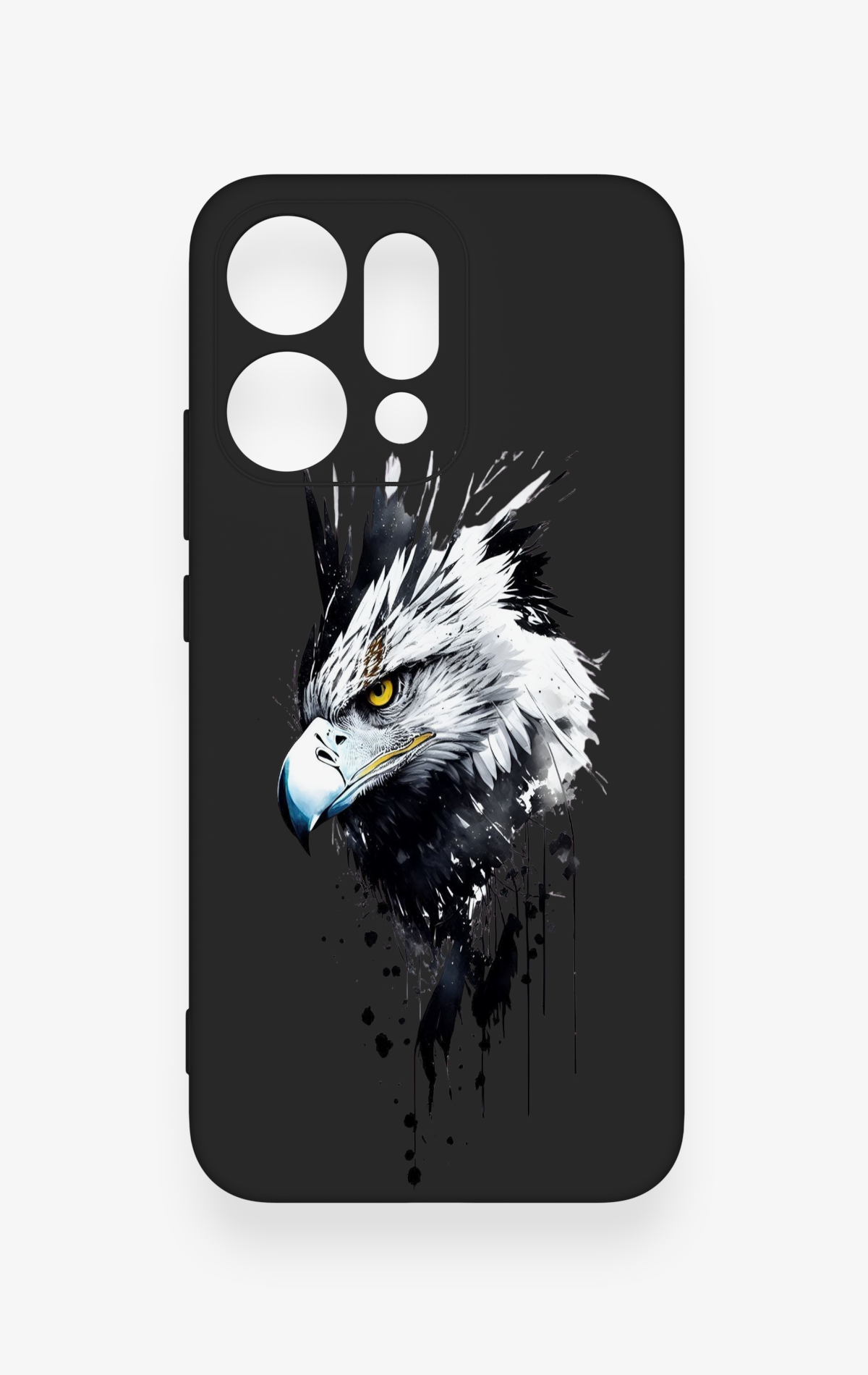 Oppo Reno 14 Uyumlu Bald Eagle Desenli Silikon Kılıf