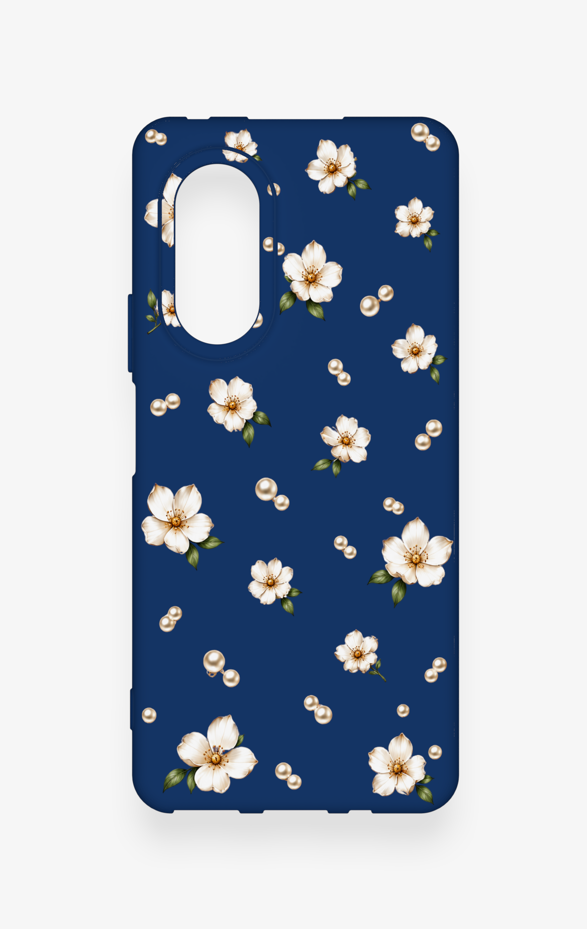 Huawei Nova 9Se Uyumlu Papatya İnci Desenli Silikon Kılıf