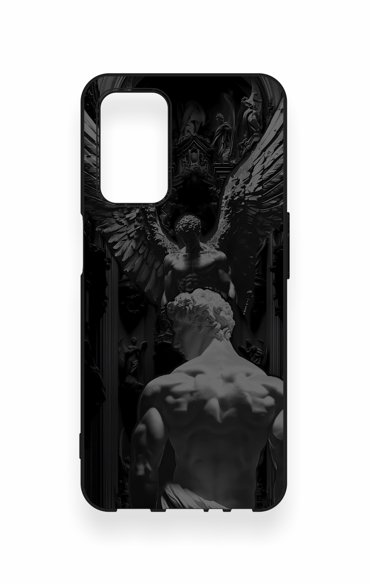 Oppo A55 Uyumlu Icarus Desenli Silikon Kılıf