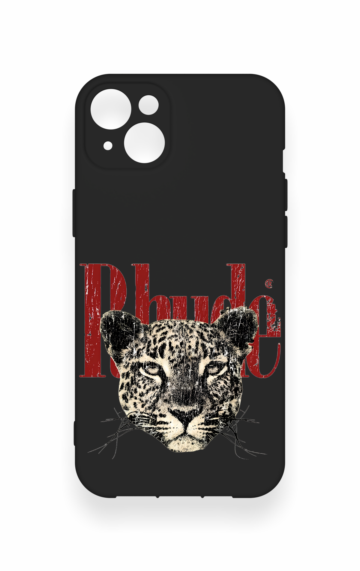 iPhone 14 Plus/15 Plus Uyumlu Rhude Desenli Silikon Kılıf