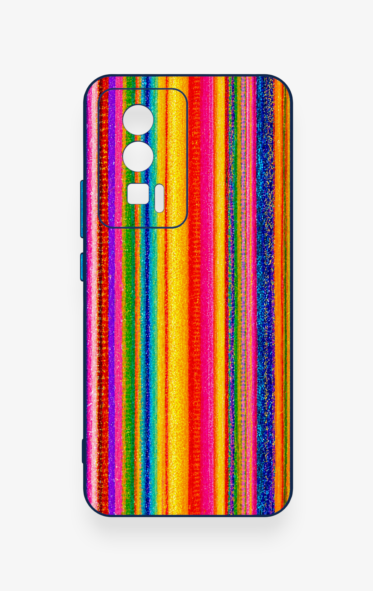 Poco F5 Pro Uyumlu Rengarenk Desenli Silikon Kılıf