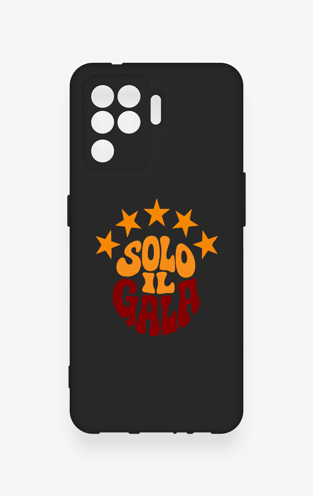 Oppo Reno 5 Lite Uyumlu Solo IL Gala Desenli Silikon Kılıf