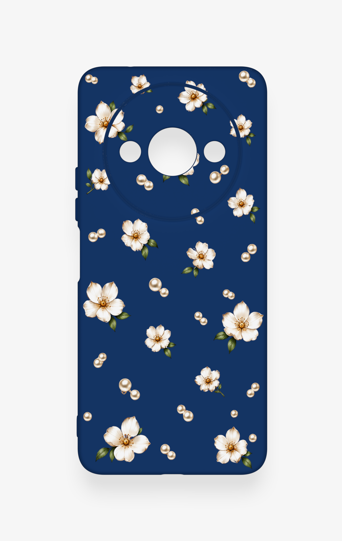 Redmi A3 Uyumlu Papatya İnci Desenli Silikon Kılıf