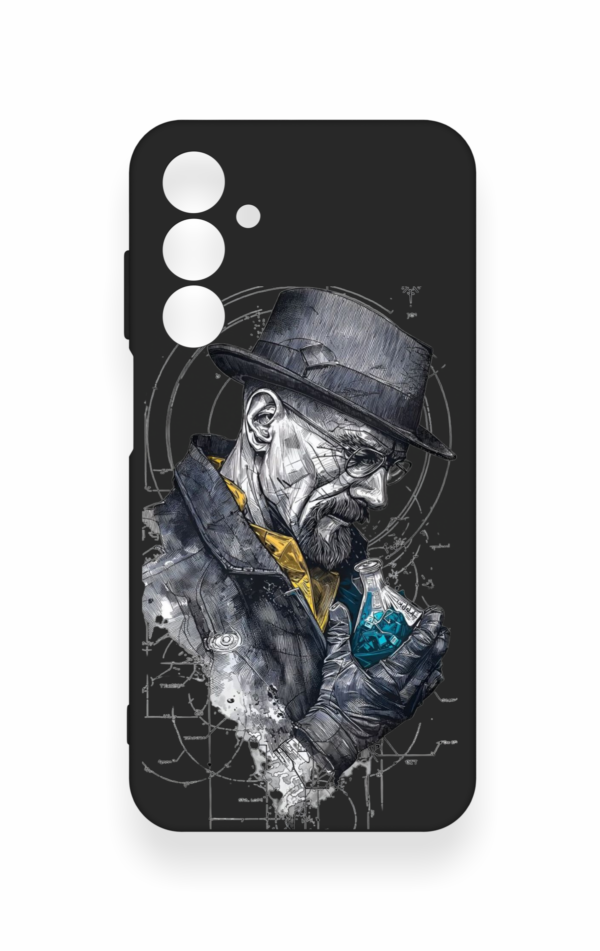 Samsung A25 Uyumlu Walter White Desenli Silikon Kılıf