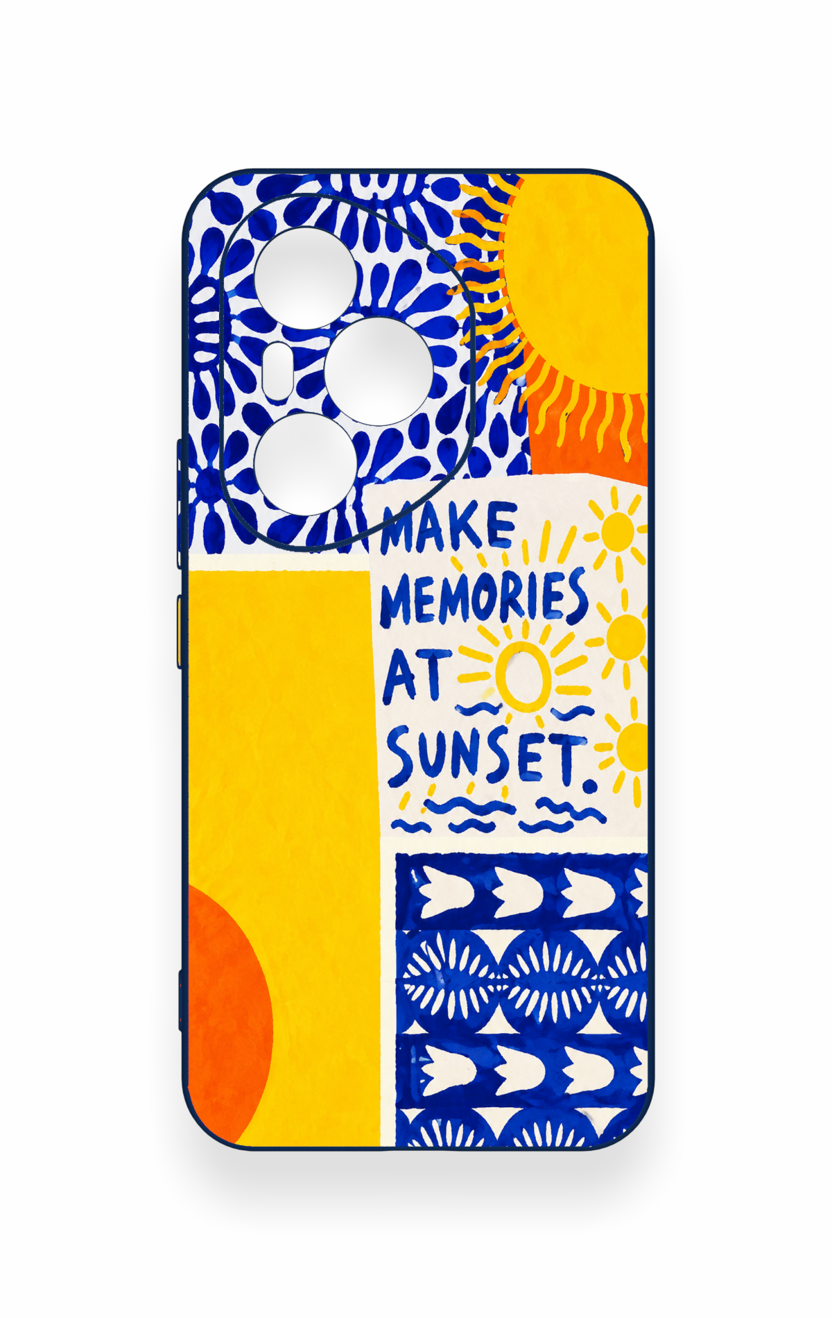 Honor 400 Pro Uyumlu Sunset Desenli Silikon Kılıf