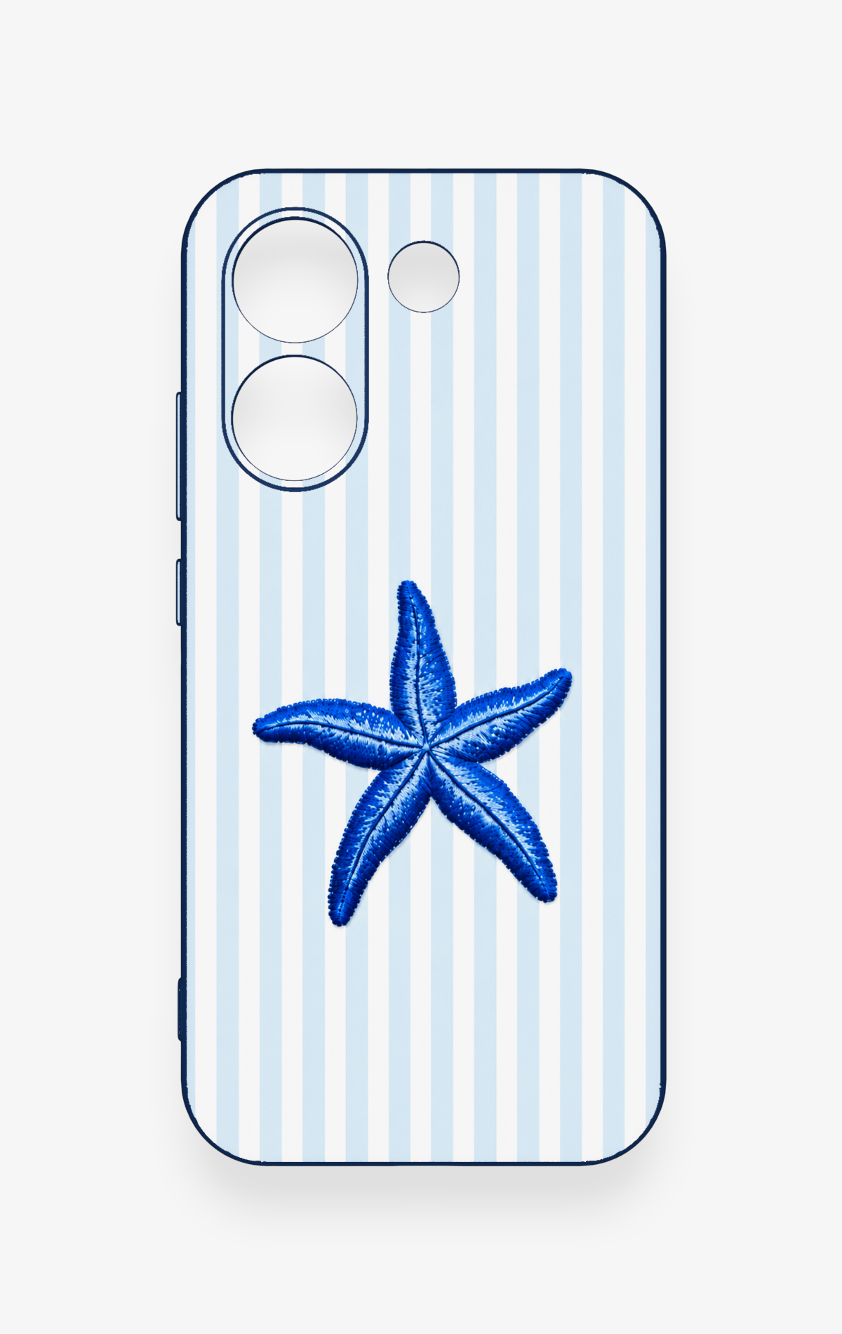 Poco X8 Pro Uyumlu Mavi Deniz Yıldızı Desenli Silikon Kılıf
