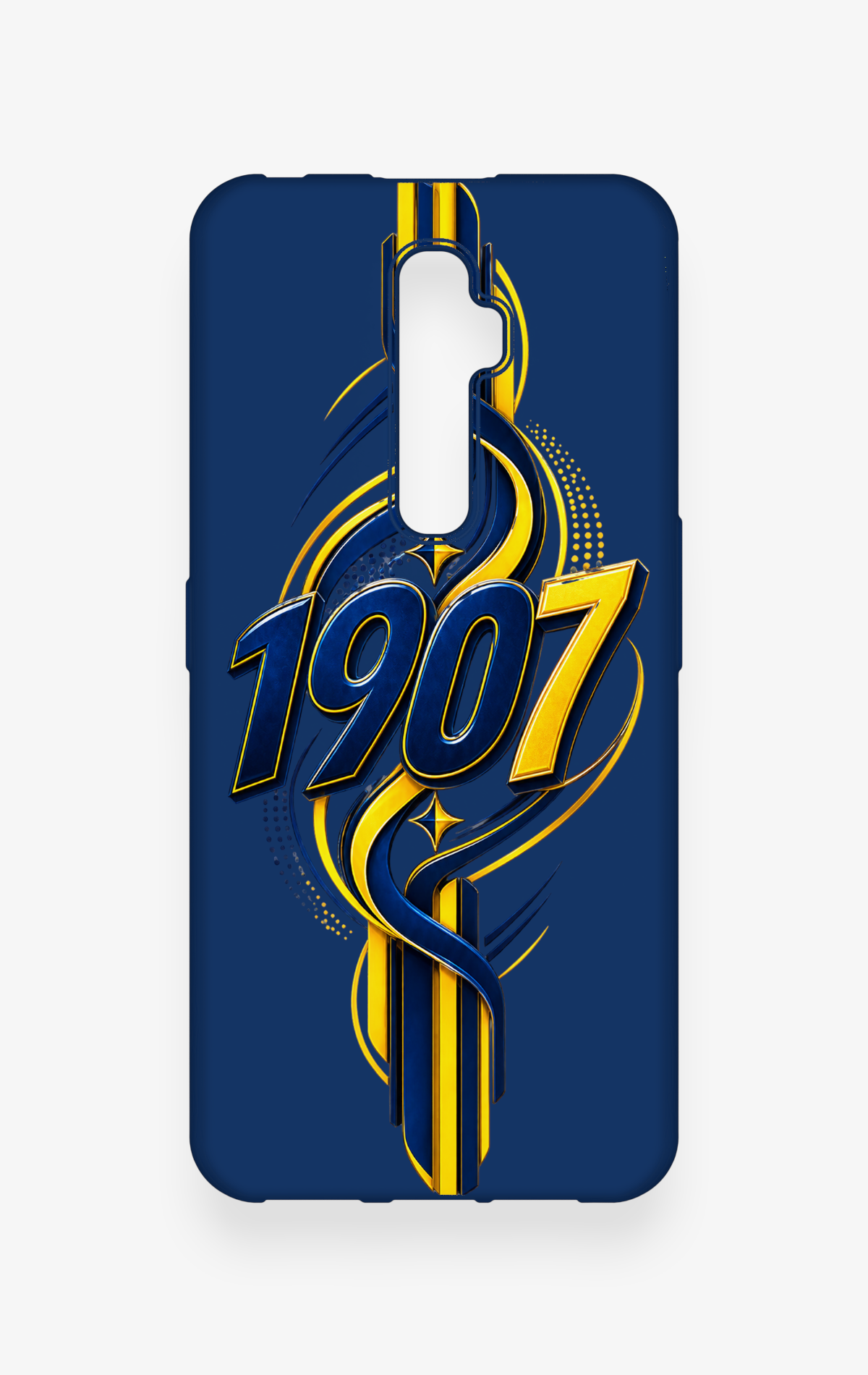 Oppo Reno 2Z Uyumlu FB-1907 Desenli Silikon Kılıf