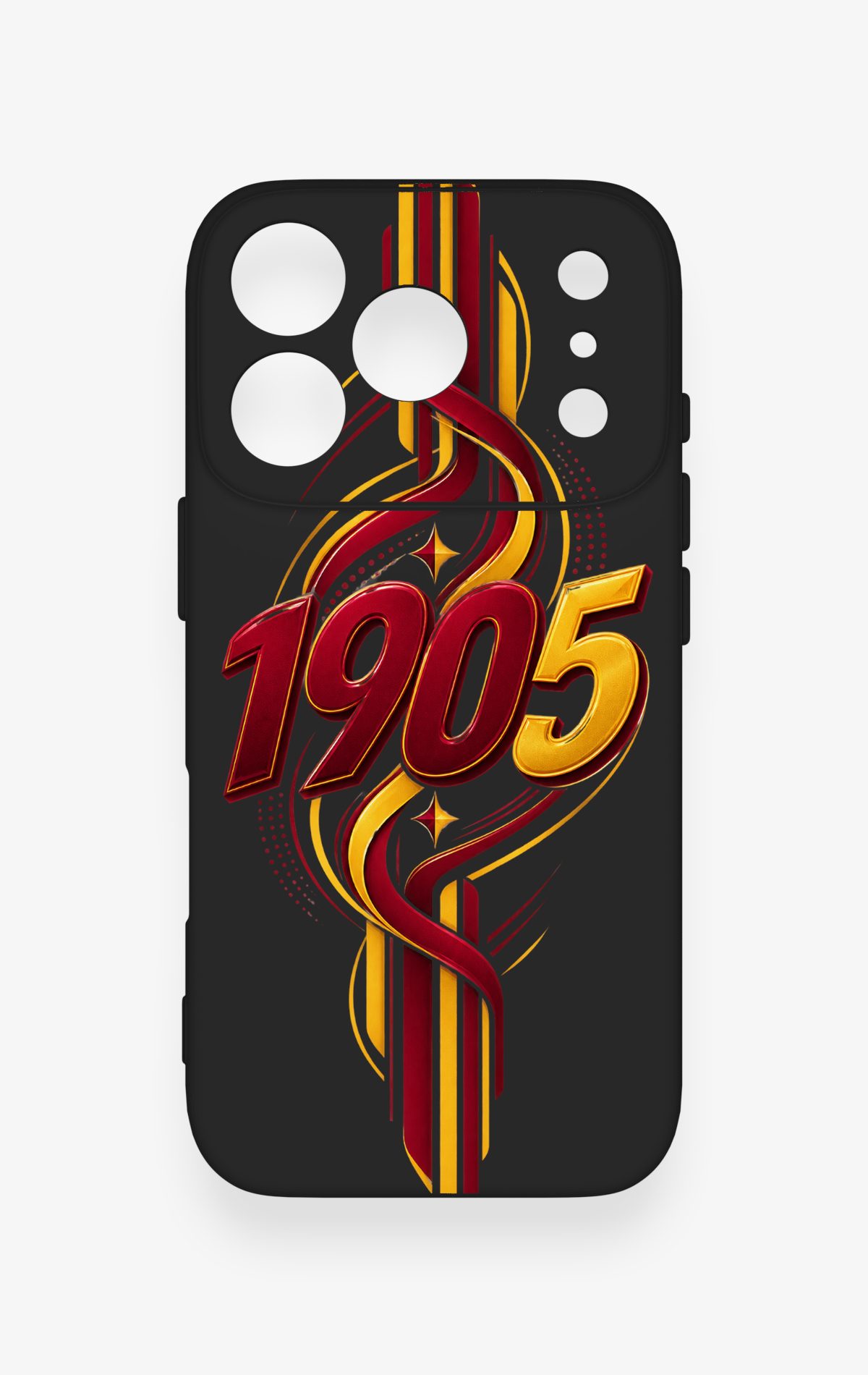 iPhone 17 Pro Uyumlu GS-1905 Desenli Silikon Kılıf
