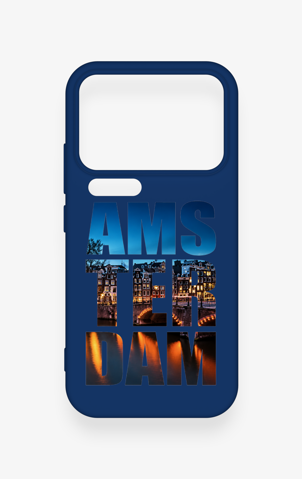 Xiaomi Mi 17 Pro 5G Uyumlu Amsterdam Desenli Silikon Kılıf