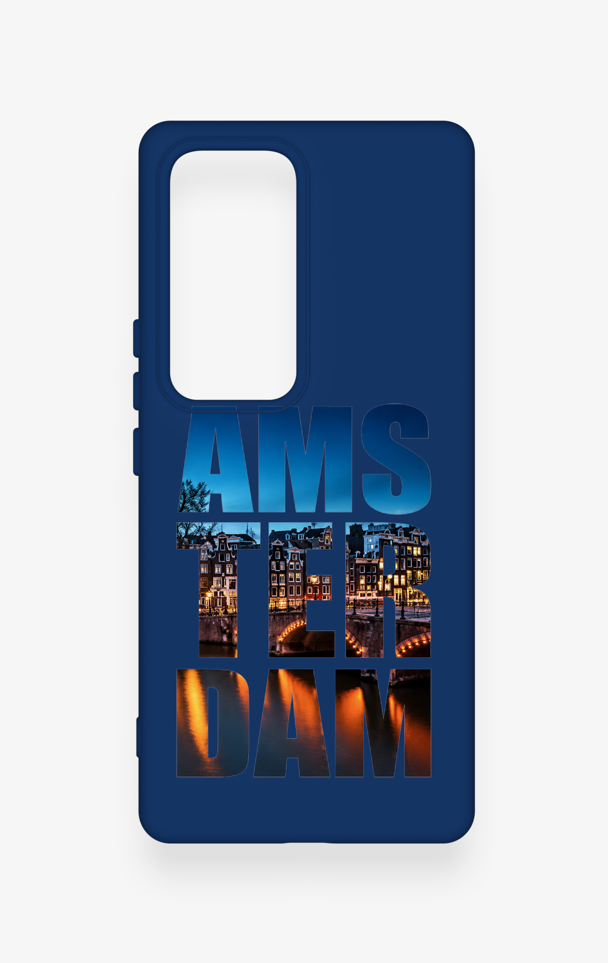 Vivo V30 Uyumlu Amsterdam Desenli Silikon Kılıf