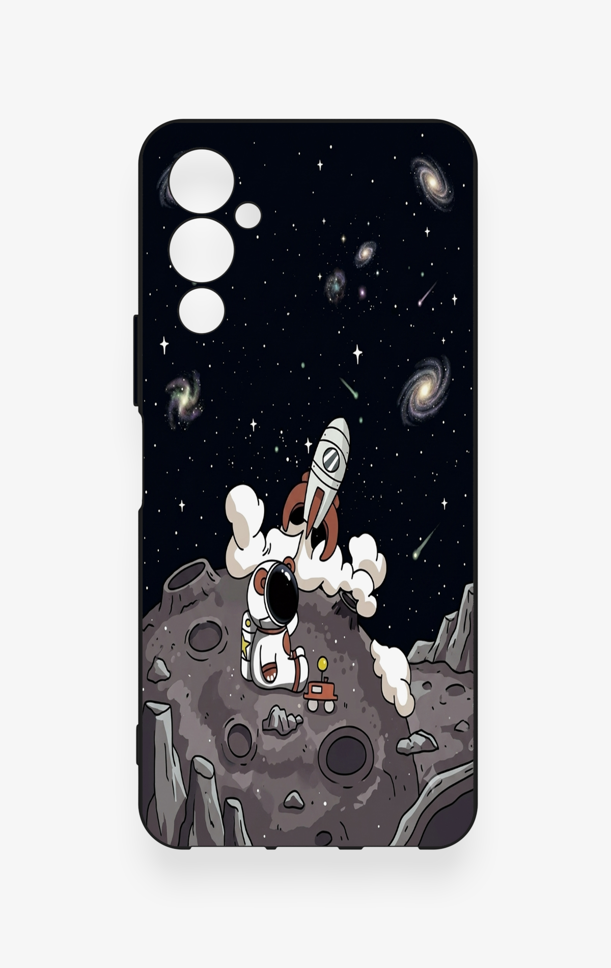 Tecno Pova Neo 4 Uyumlu Uzay Astronot Desenli Silikon Kılıf