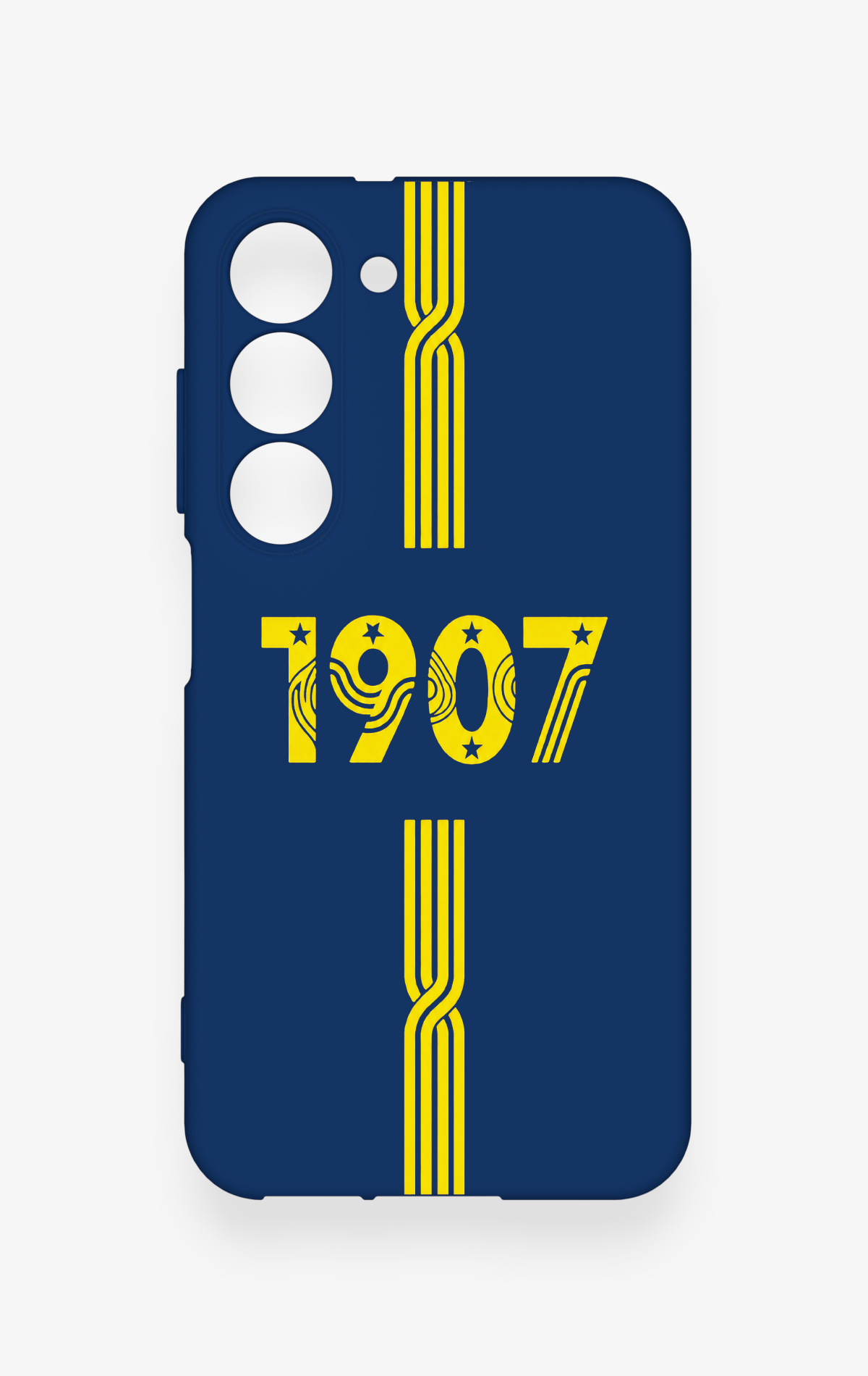 Samsung S23 Uyumlu 1907 Kemer Desenli Silikon Kılıf