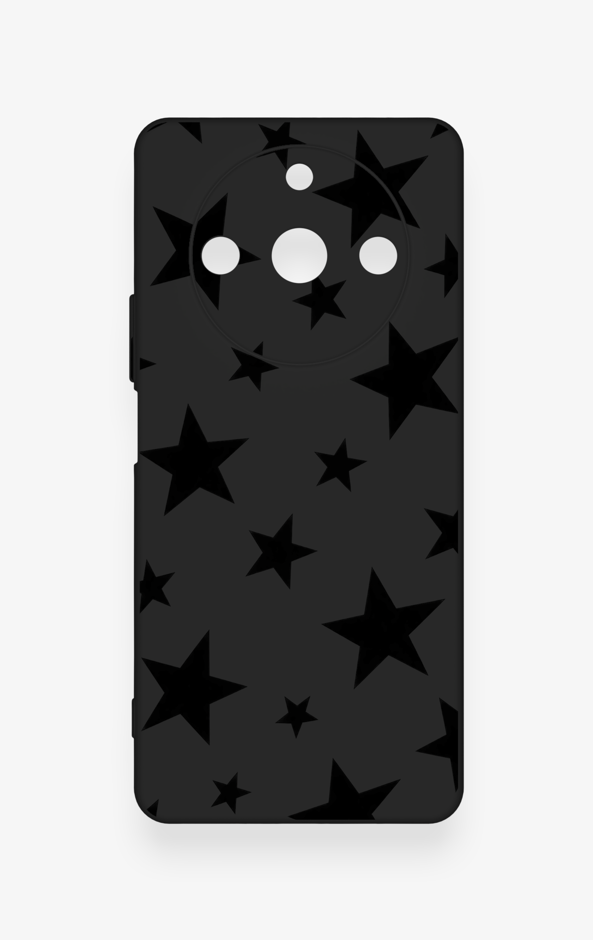 Realme 11 Pro Uyumlu Siyah Star Desenli Silikon Kılıf