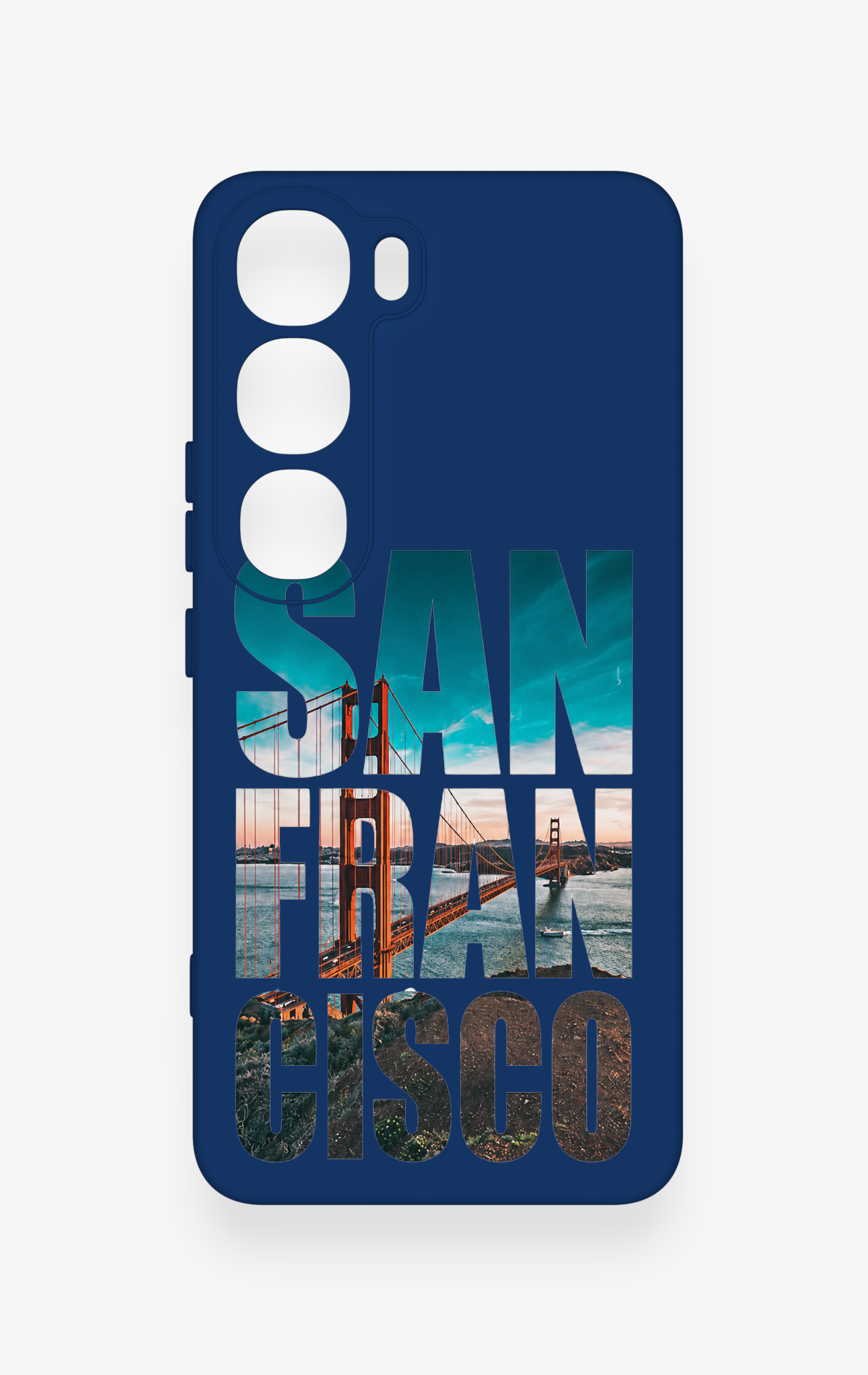 Vivo V40 Lite 5G Uyumlu San Francisco Desenli Silikon Kılıf