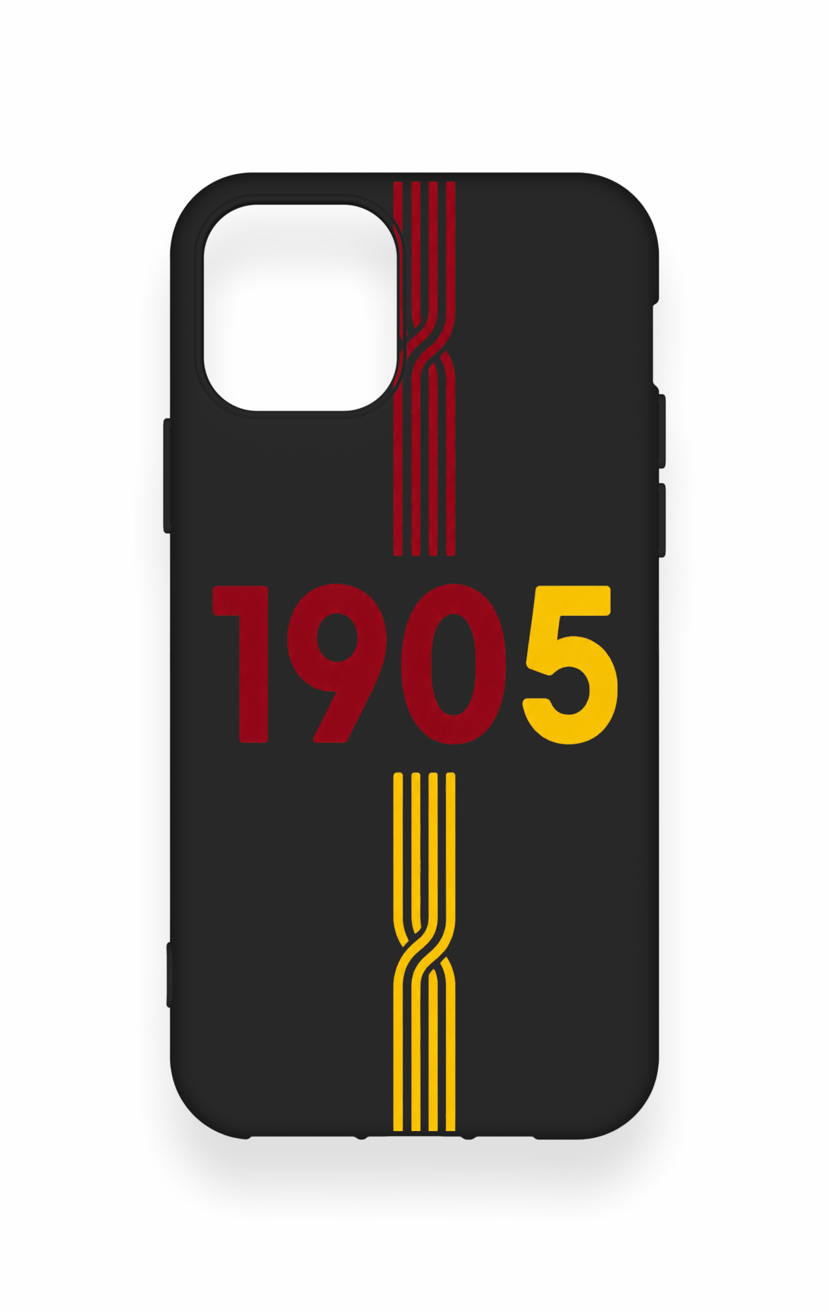 iPhone 11 Pro Uyumlu 1905 Kemer Desenli Silikon Kılıf