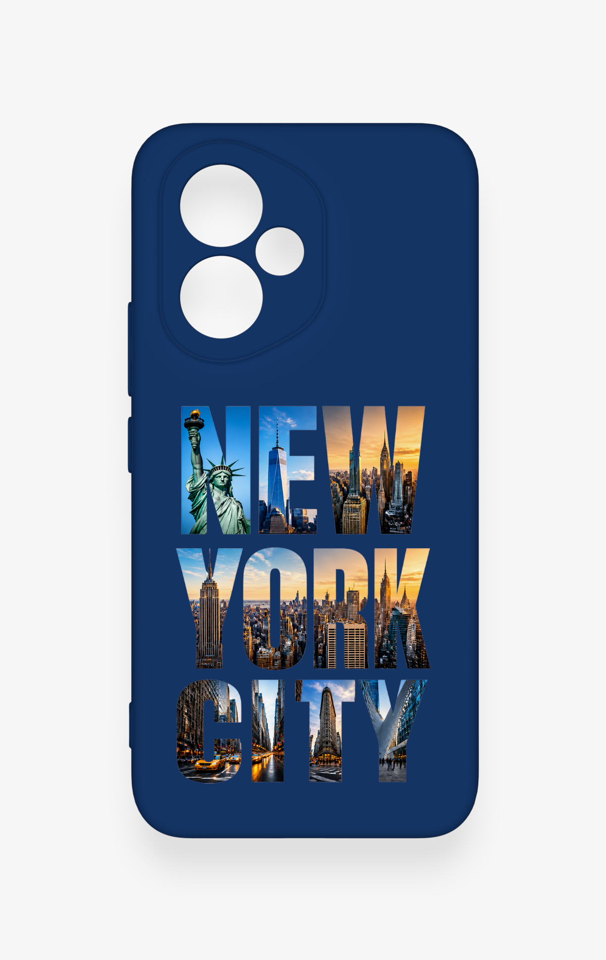 Honor 400 Uyumlu New York City Desenli Silikon Kılıf