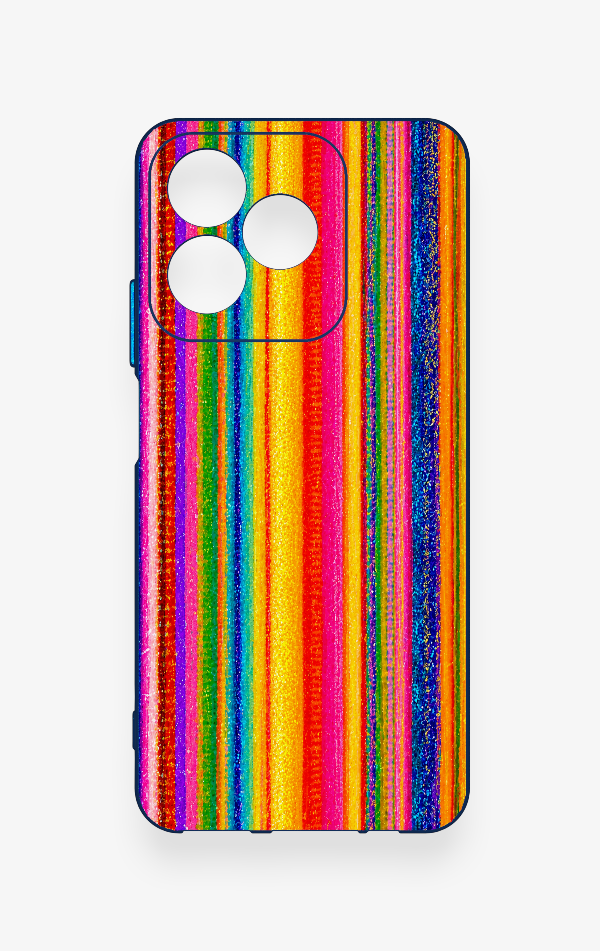 Realme C53 Uyumlu Rengarenk Desenli Silikon Kılıf