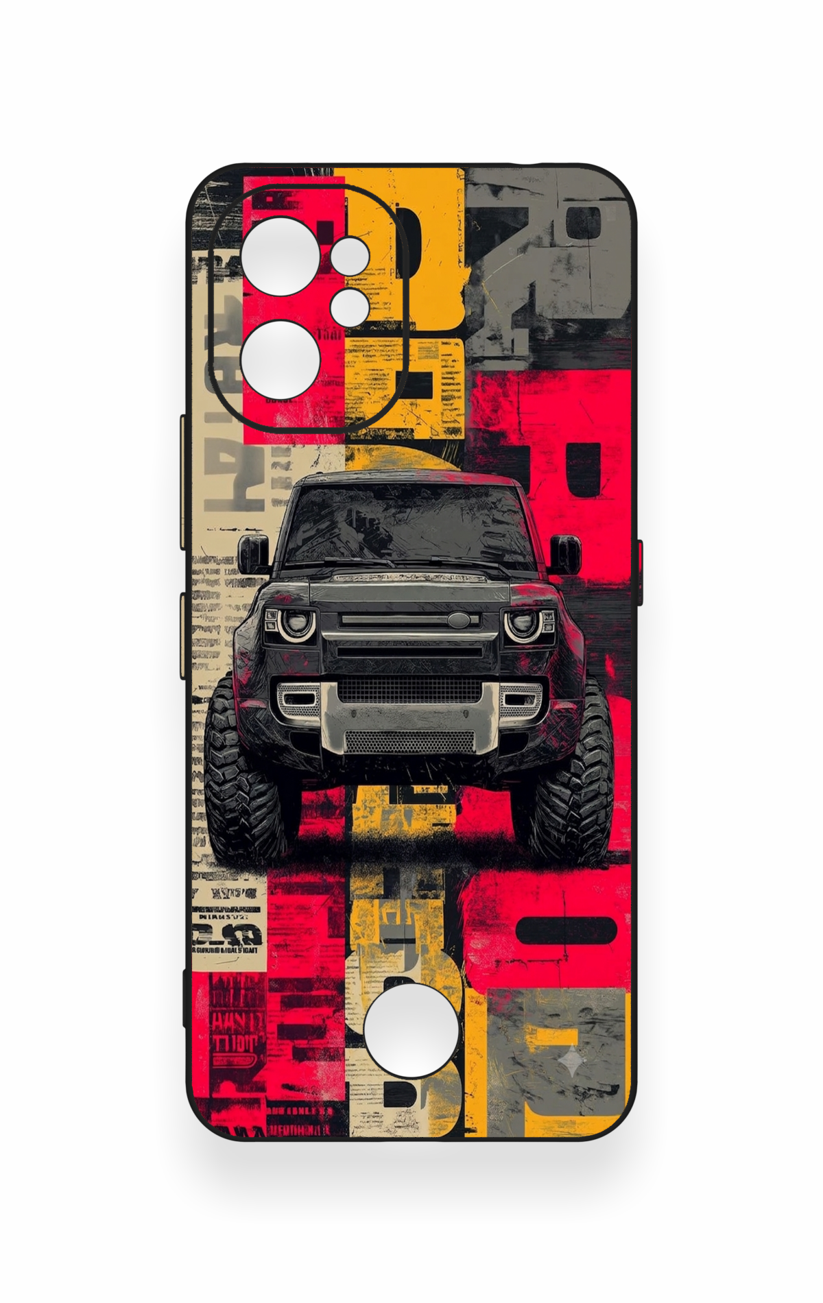 Reeder S19 Max Pro Uyumlu Defender Truck Desenli Silikon Kılıf