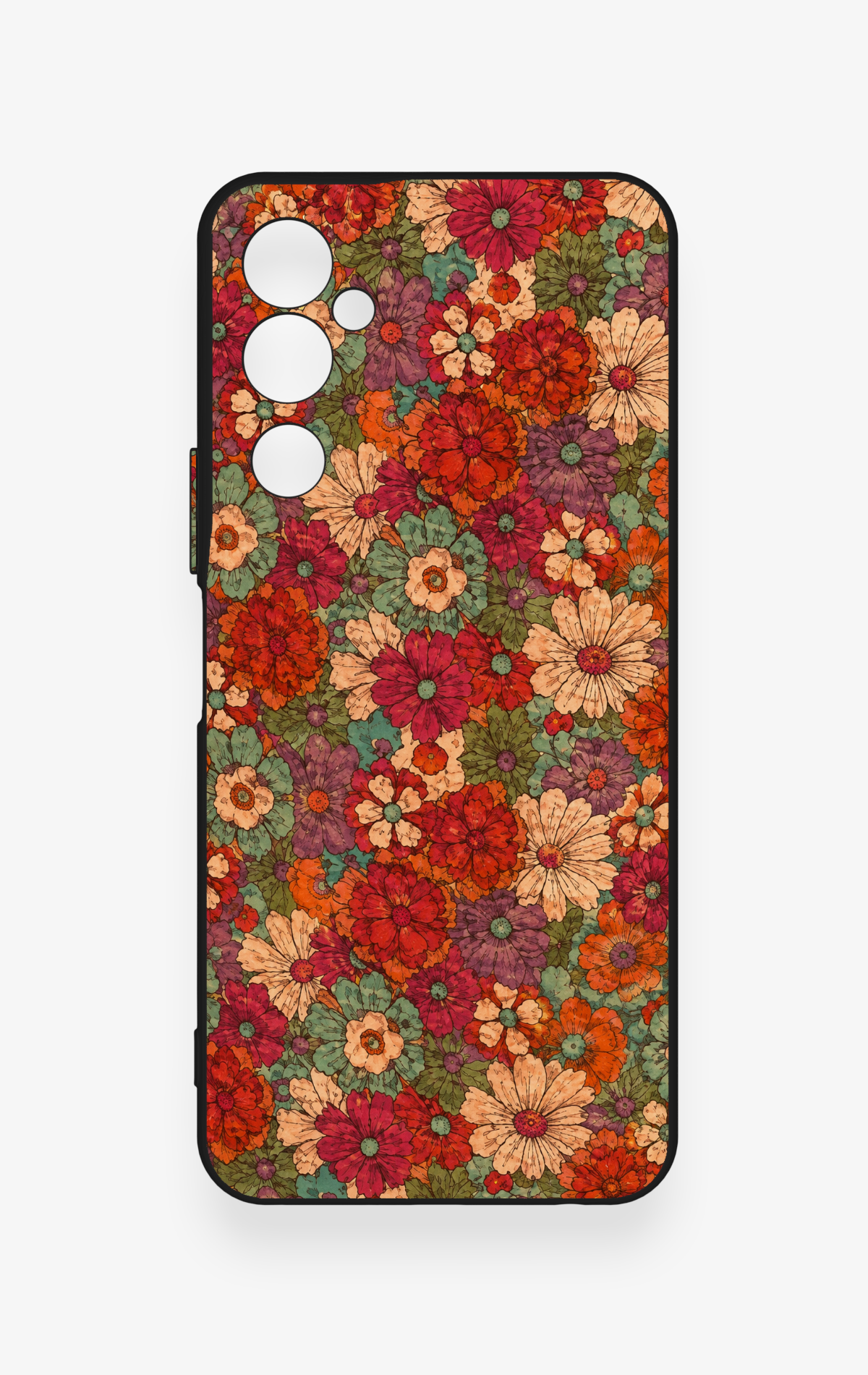 Tecno Pova Neo 2 Uyumlu Pastel Çiçek Bahçesi Desenli Silikon Kılıf