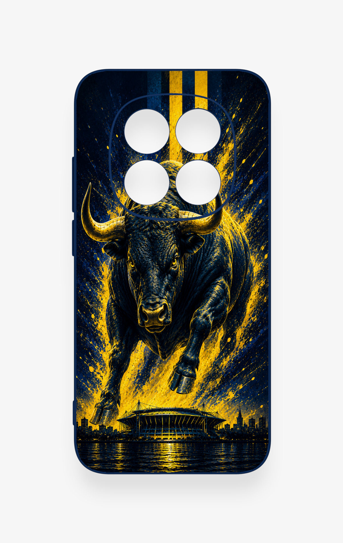 Redmi Note 15 Pro 5G Uyumlu Kadiköy Boğası Desenli Silikon Kılıf