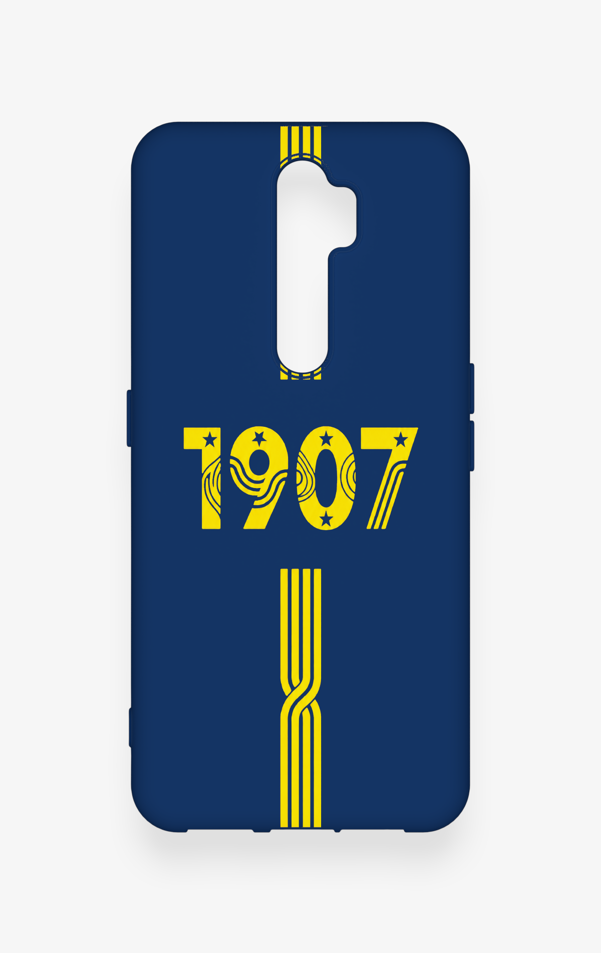 Oppo A5 2020 Uyumlu 1907 Kemer Desenli Silikon Kılıf