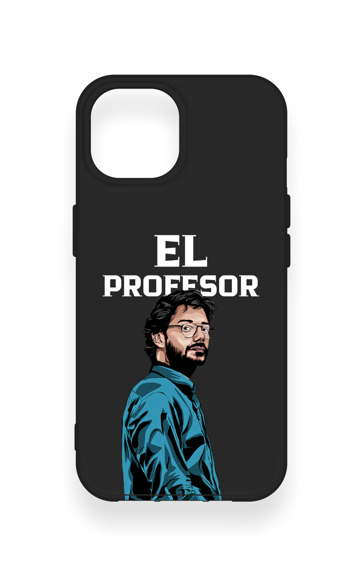iPhone 15 Uyumlu El Profesor Desenli Silikon Kılıf
