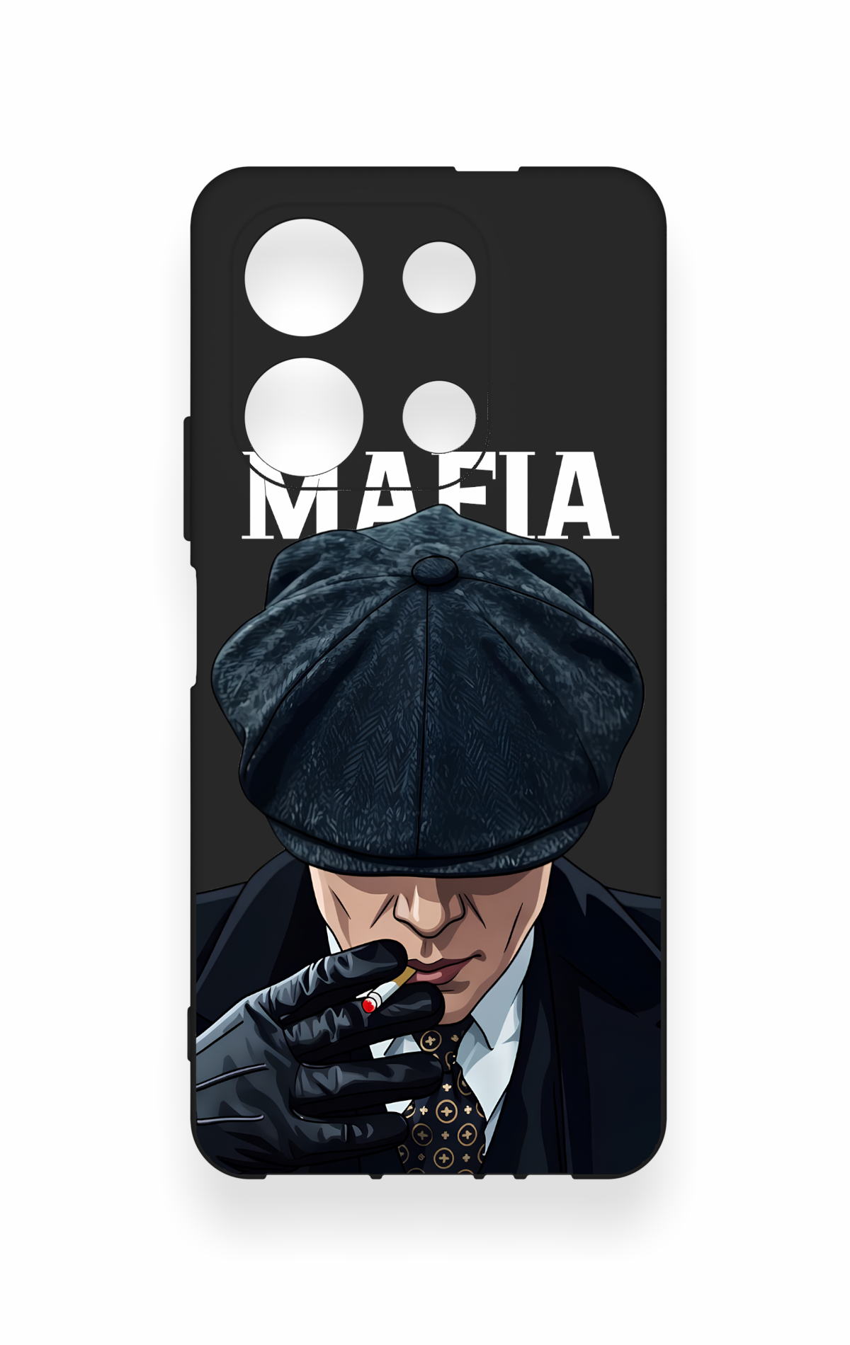 İnfinix Note 30 Uyumlu MAFIA Desenli Silikon Kılıf