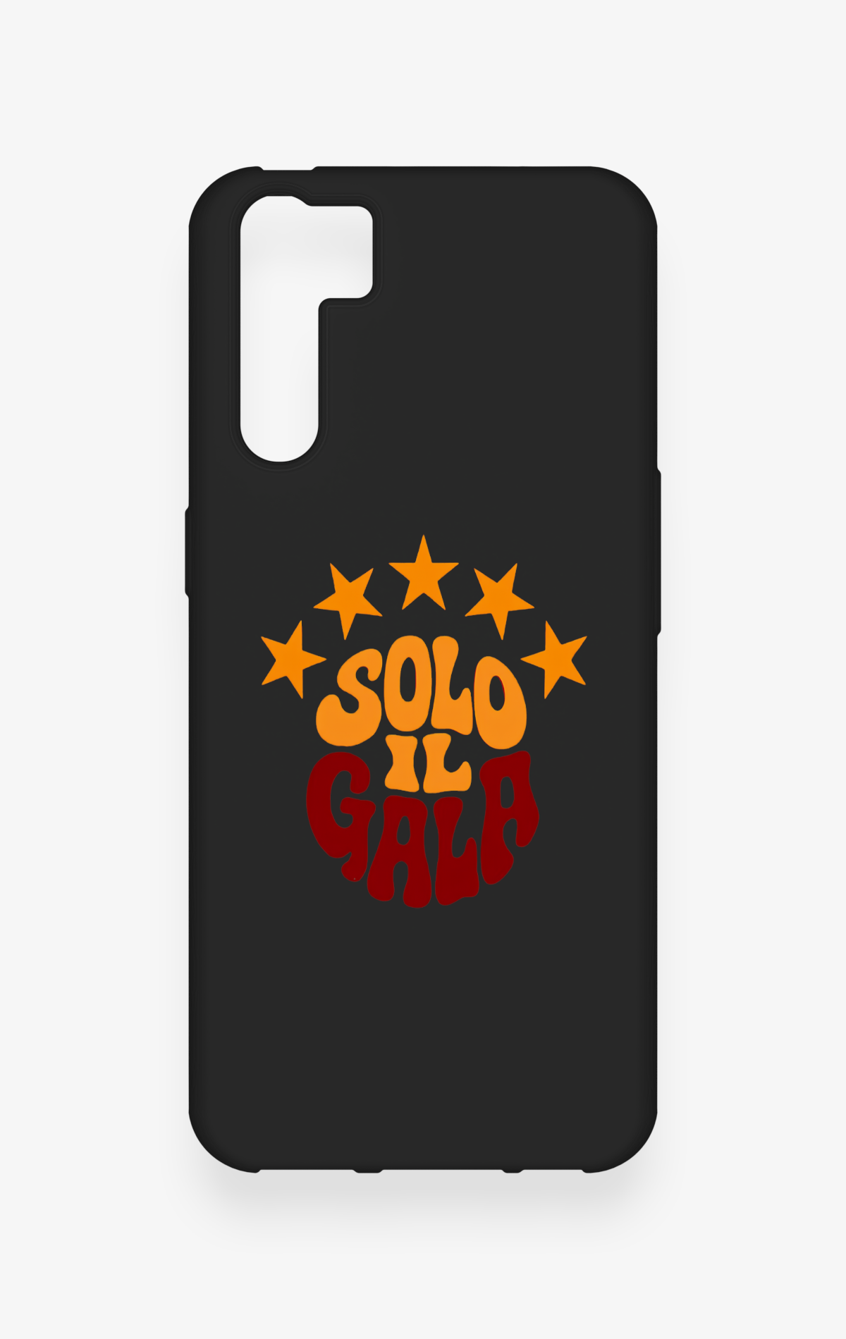 Oppo A91 Uyumlu Solo IL Gala Desenli Silikon Kılıf