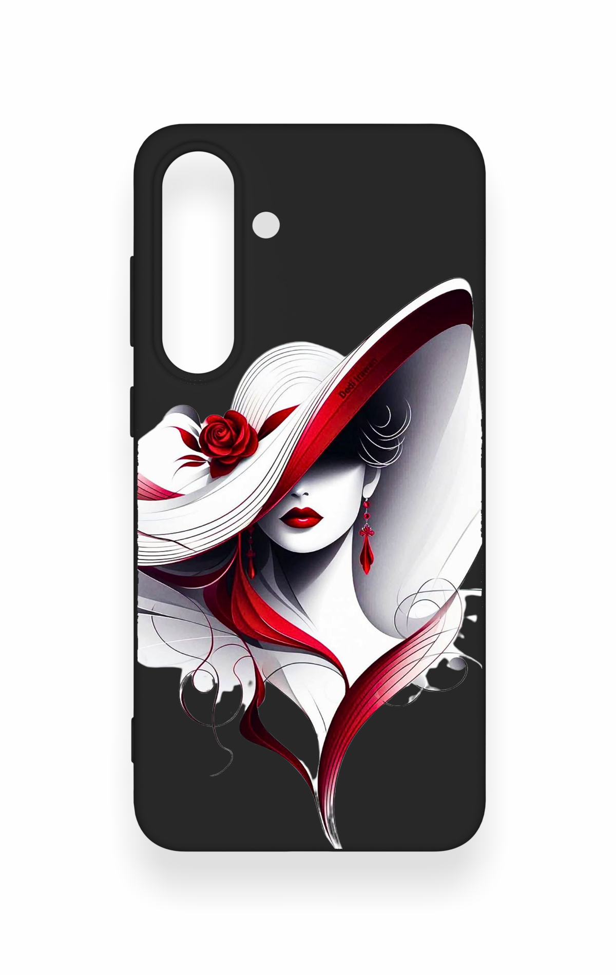 Samsung S25Fe Uyumlu Matmazel Desenli Silikon Kılıf
