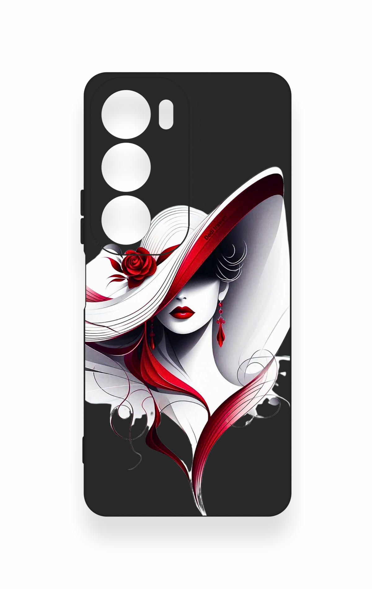 Vivo Y19s Uyumlu Matmazel Desenli Silikon Kılıf