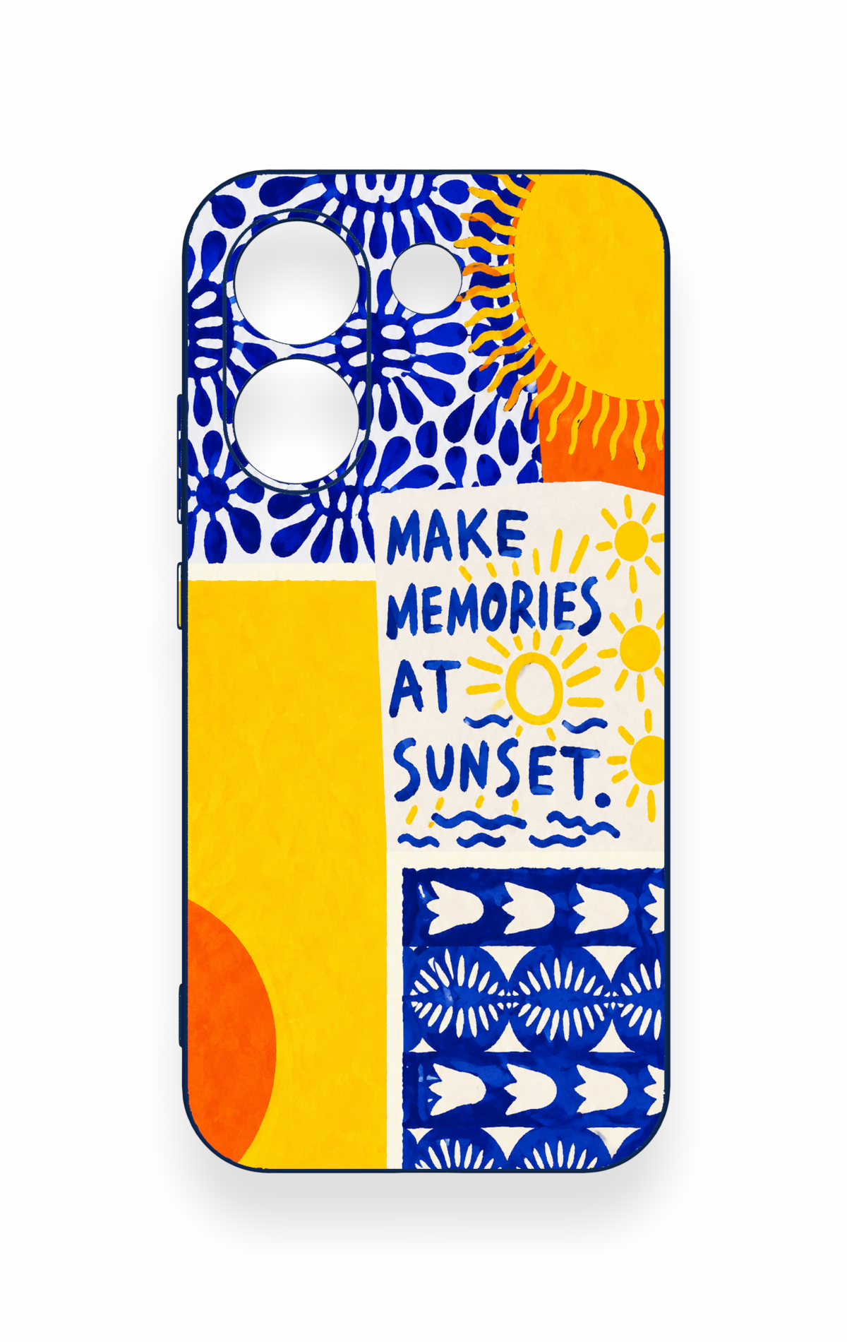 Poco X8 Pro Uyumlu Sunset Desenli Silikon Kılıf