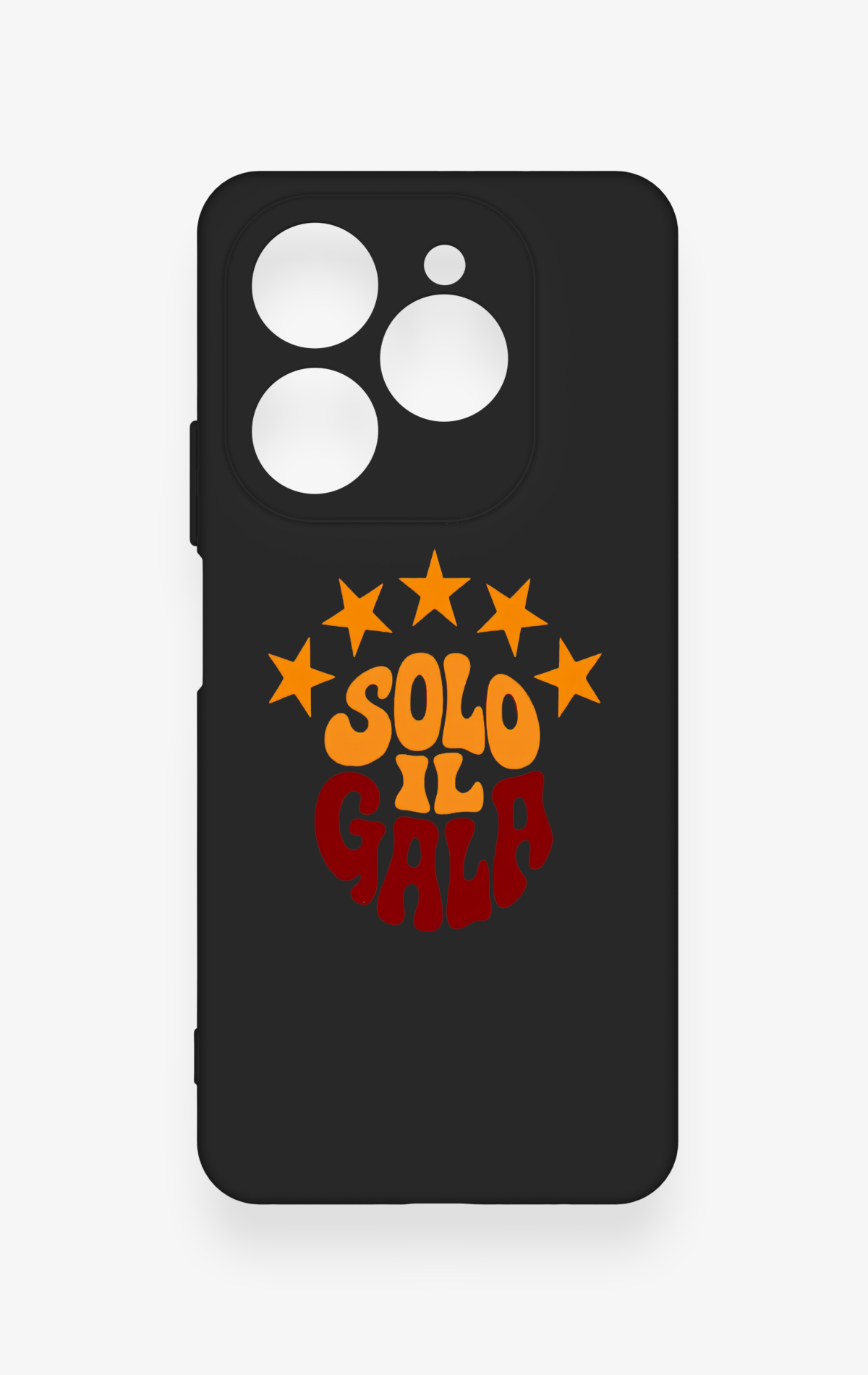 Tecno Spark 20 Pro Uyumlu Solo IL Gala Desenli Silikon Kılıf