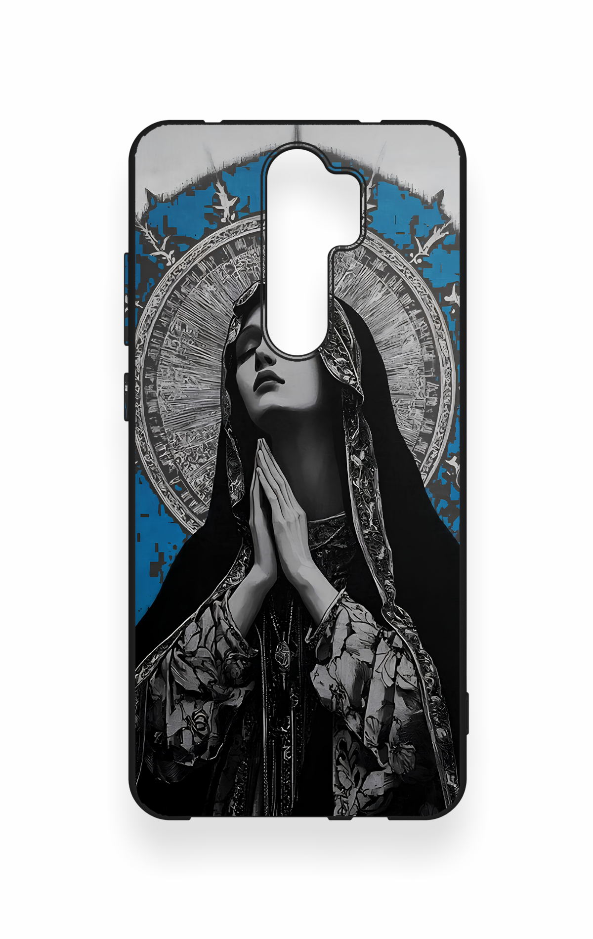 Redmi Note 8 Pro Uyumlu Rahibe Desenli Silikon Kılıf
