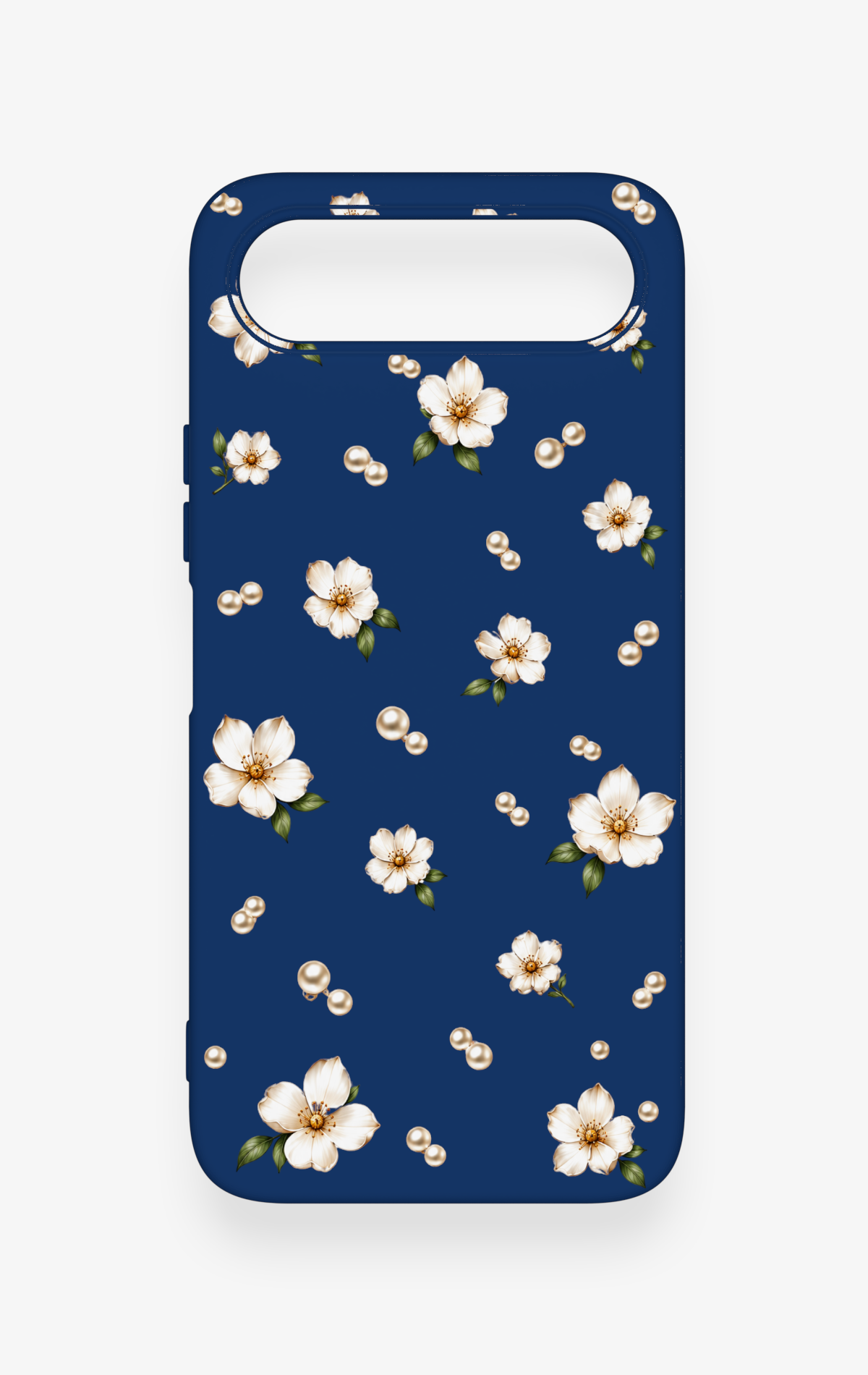Tecno Spark 50 5G Uyumlu Papatya İnci Desenli Silikon Kılıf