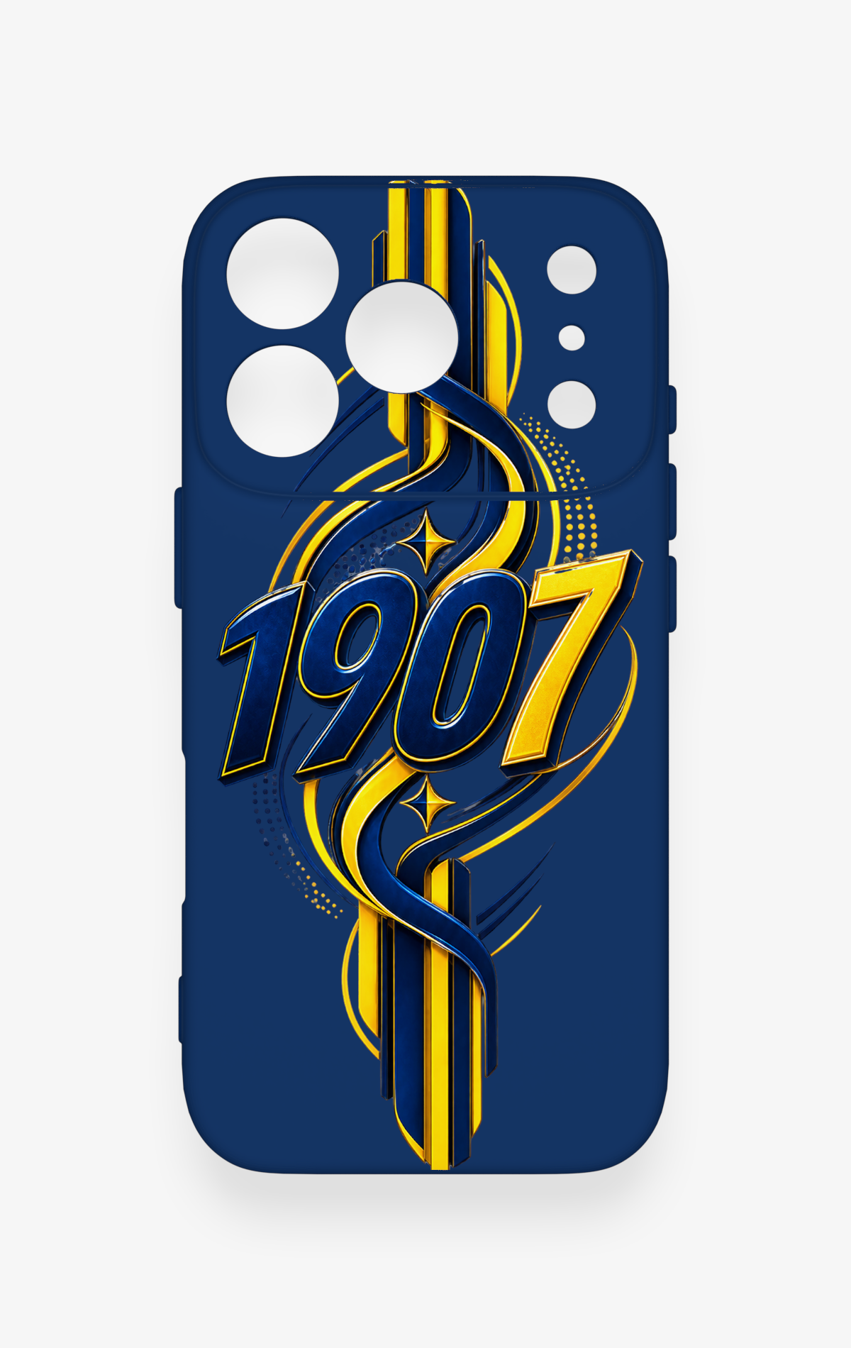iPhone 17 Pro Uyumlu FB-1907 Desenli Silikon Kılıf