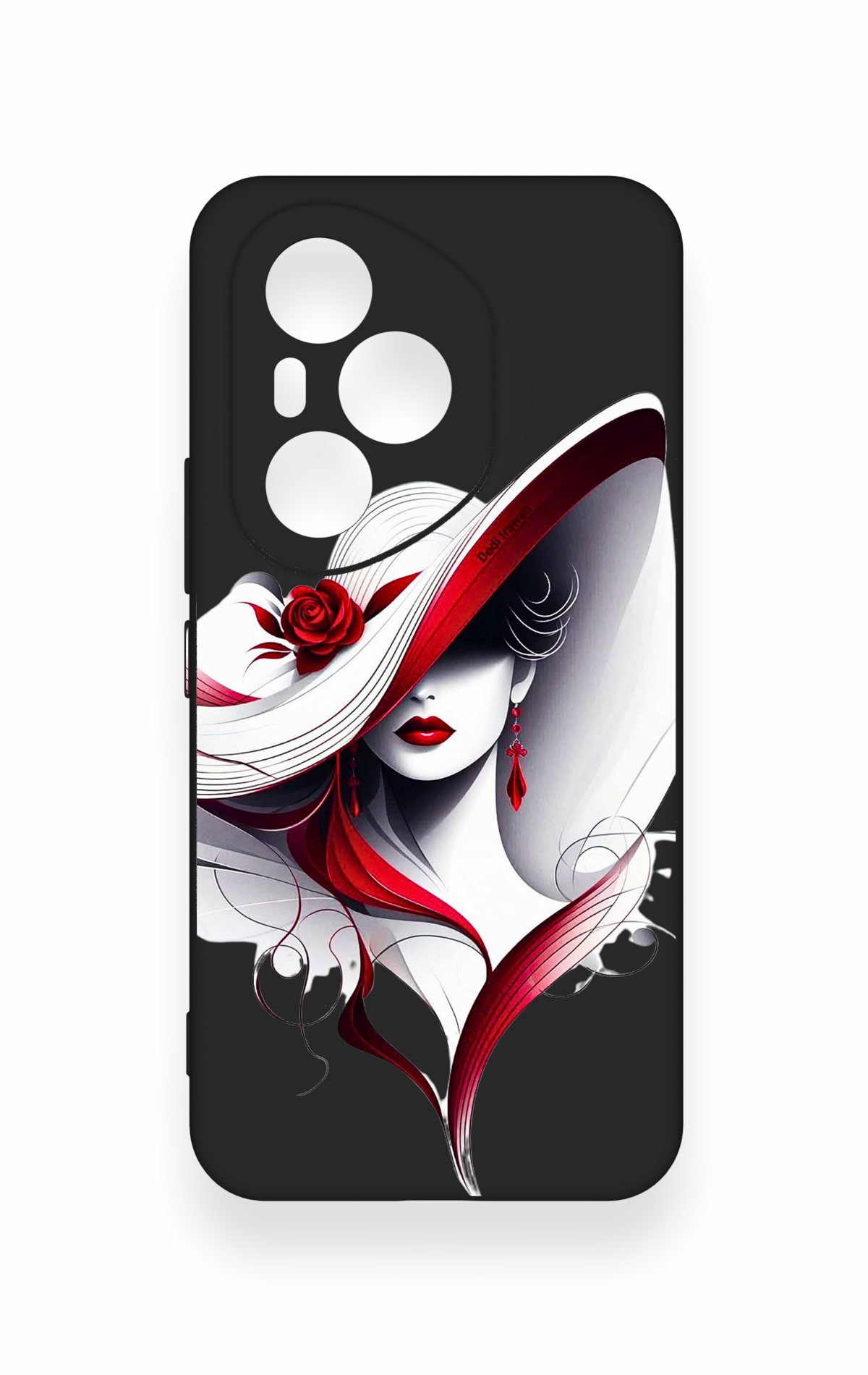 Honor 400 Pro Uyumlu Matmazel Desenli Silikon Kılıf