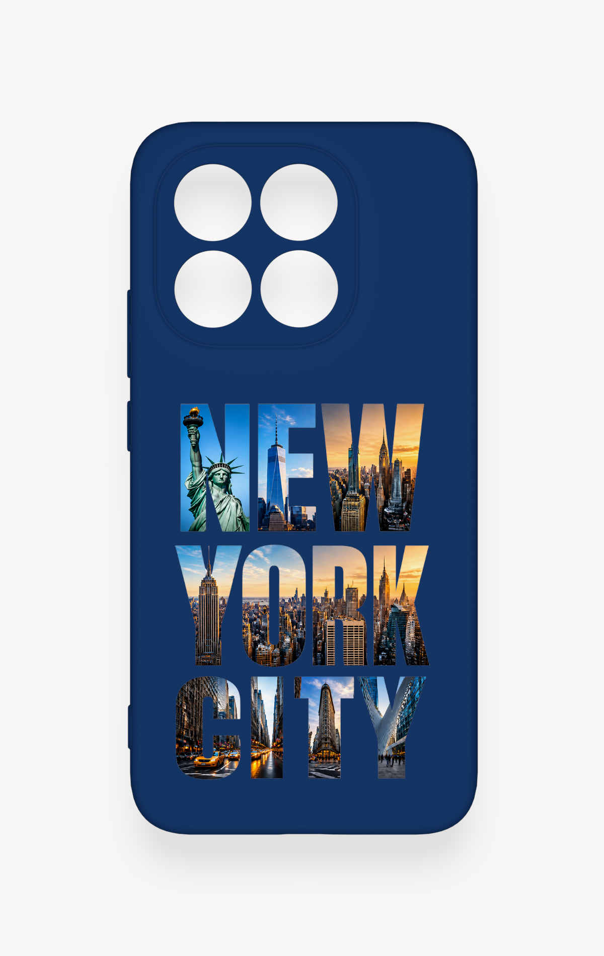 Mi 15T 5G Uyumlu New York City Desenli Silikon Kılıf