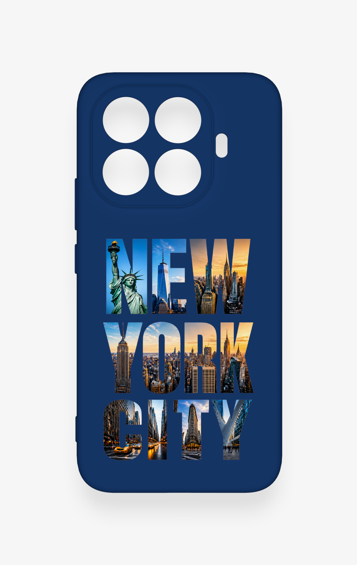 Mi 15T PRO Uyumlu New York City Desenli Silikon Kılıf